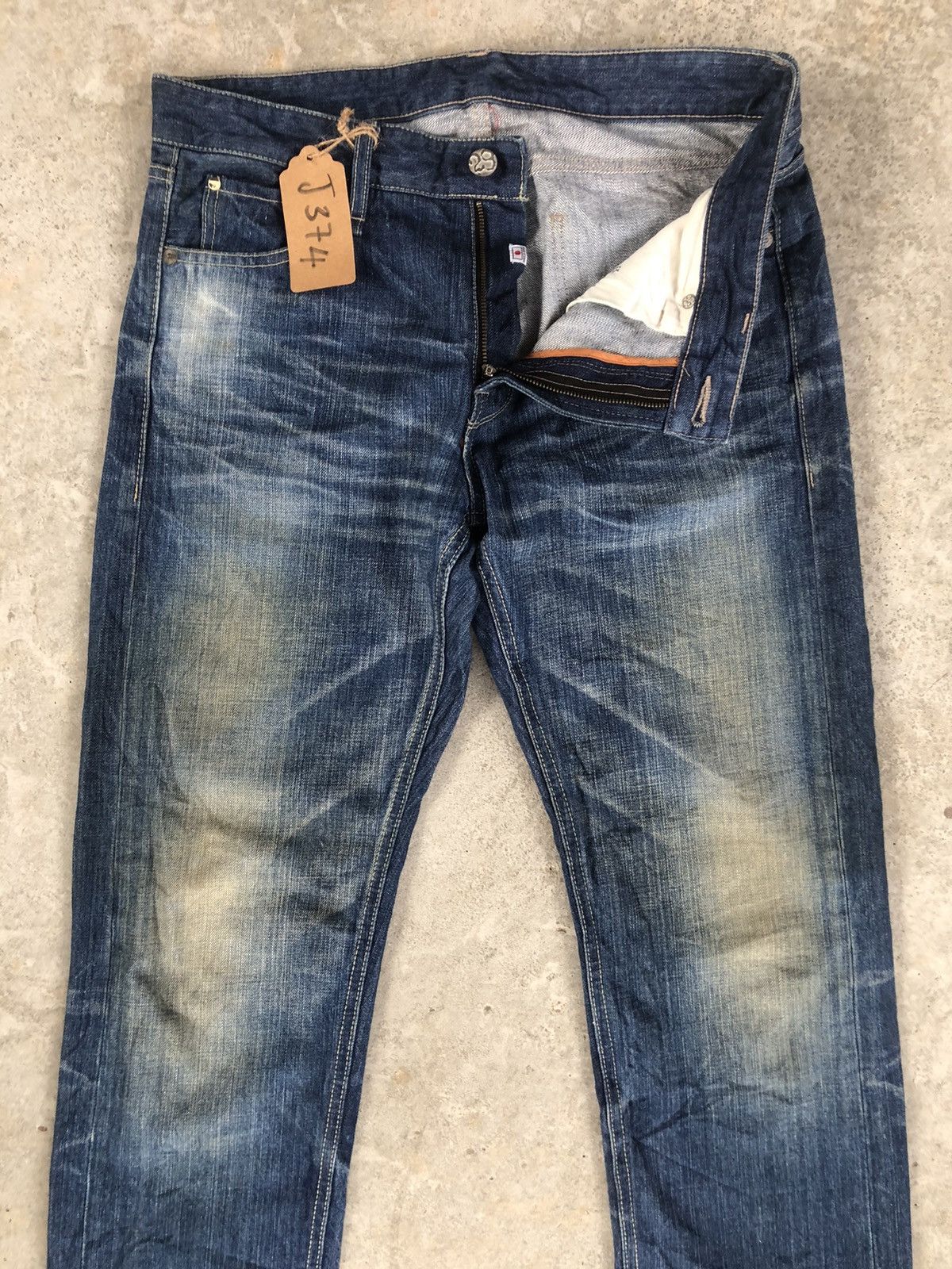291295=Homme Distressed Jeans 291295 Homme Slim cut Size US 33 - 7 Thumbnail