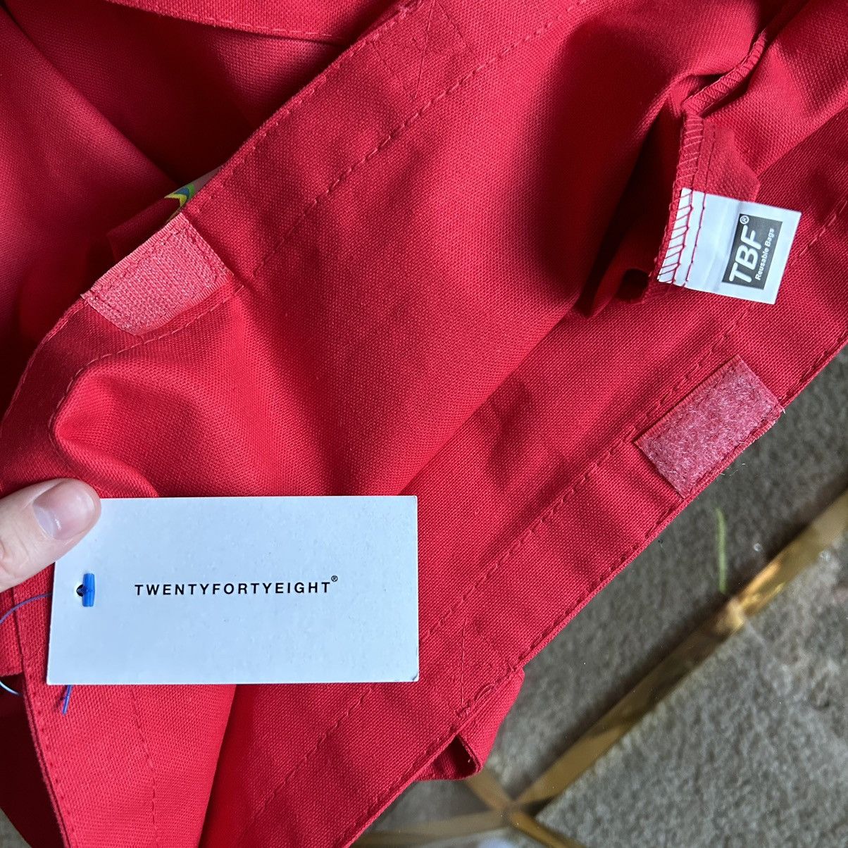 Other ALOHA WORLDWiDE SHOP LARGE RED CANVAS TOTE BAG VELCRO CLASP Size ONE SIZE - 4 Thumbnail