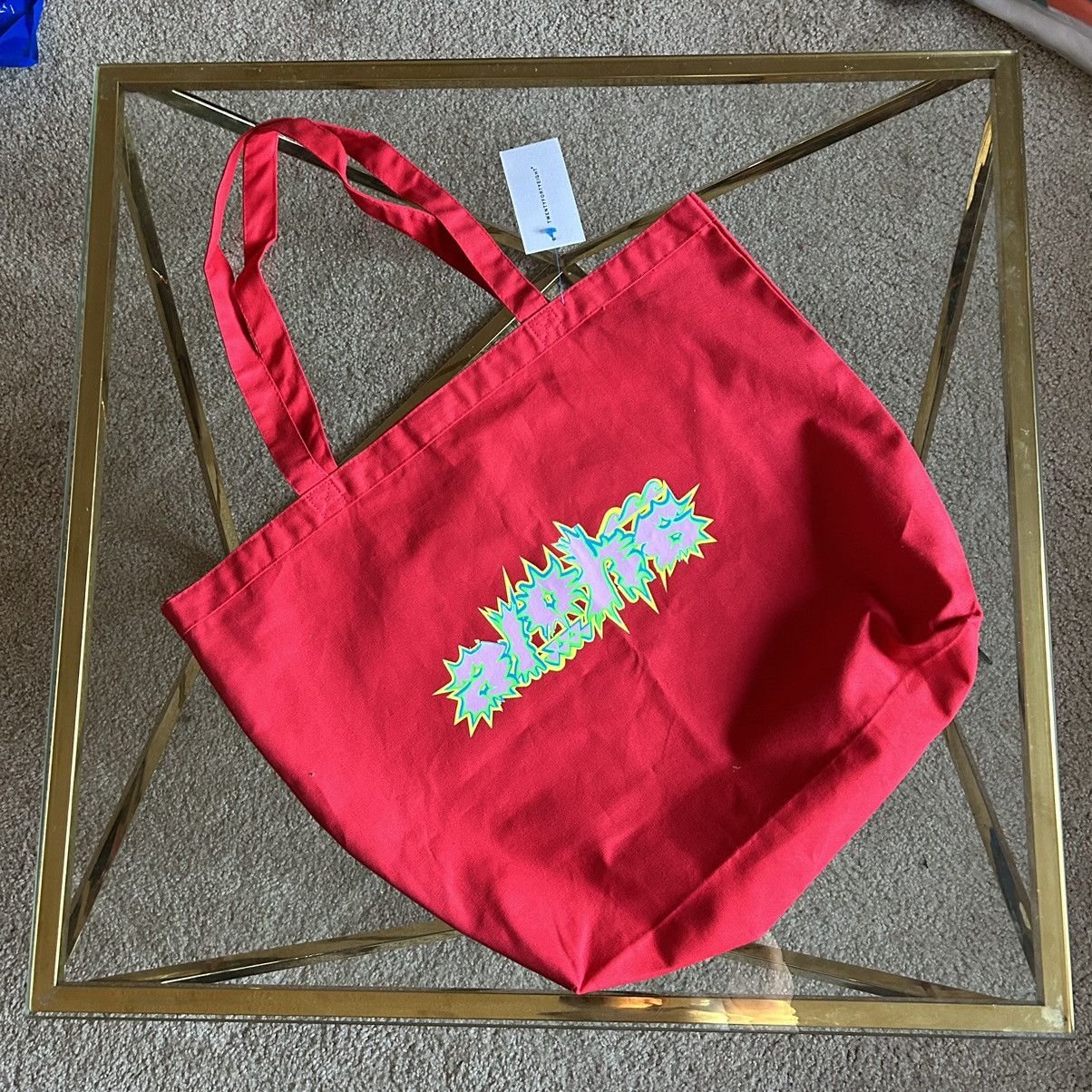 Other ALOHA WORLDWiDE SHOP LARGE RED CANVAS TOTE BAG VELCRO CLASP Size ONE SIZE - 2 Thumbnail
