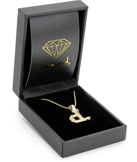 Diamond supply co necklace deals