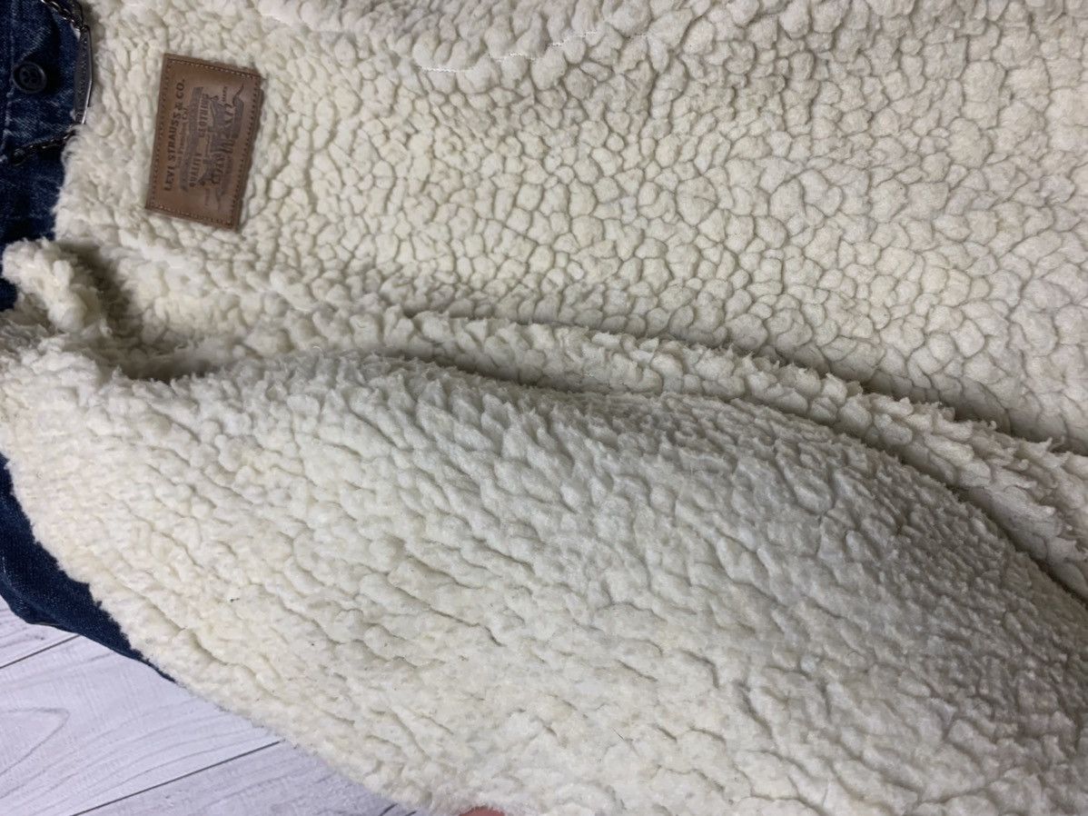 Levi's × Levi's Vintage Clothing × Vintage Vintage denim jacket Sherpa Levis size L USA rare Size US L / EU 52-54 / 3 - 8 Thumbnail