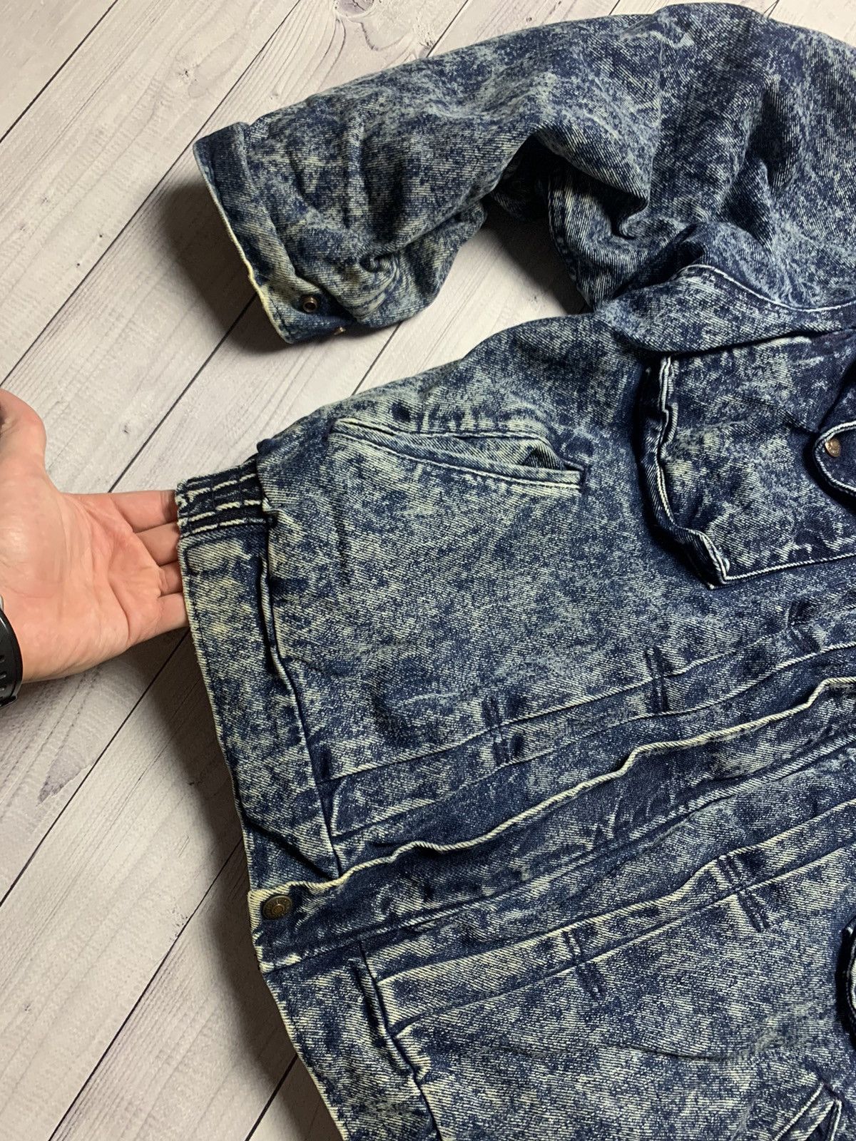 Levi's × Levi's Vintage Clothing × Vintage Vintage denim jacket Sherpa Levis size L USA rare Size US L / EU 52-54 / 3 - 3 Thumbnail