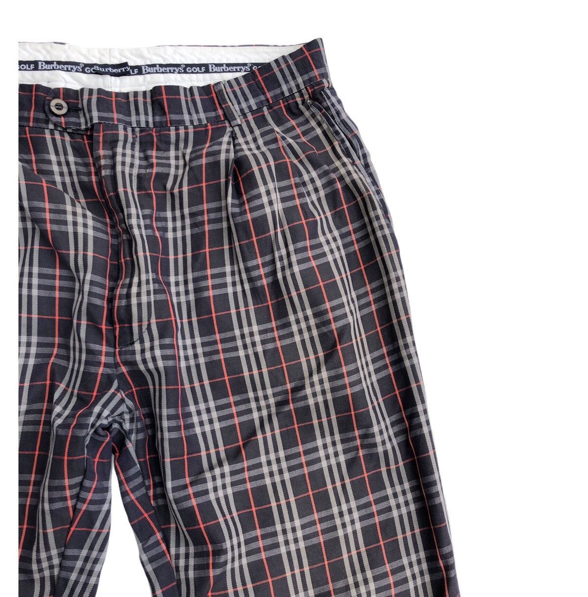 Burberry Vintage Burberry's Golf Authentic Nova Check Plaid Pants Size US 30 / EU 46 - 4 Thumbnail