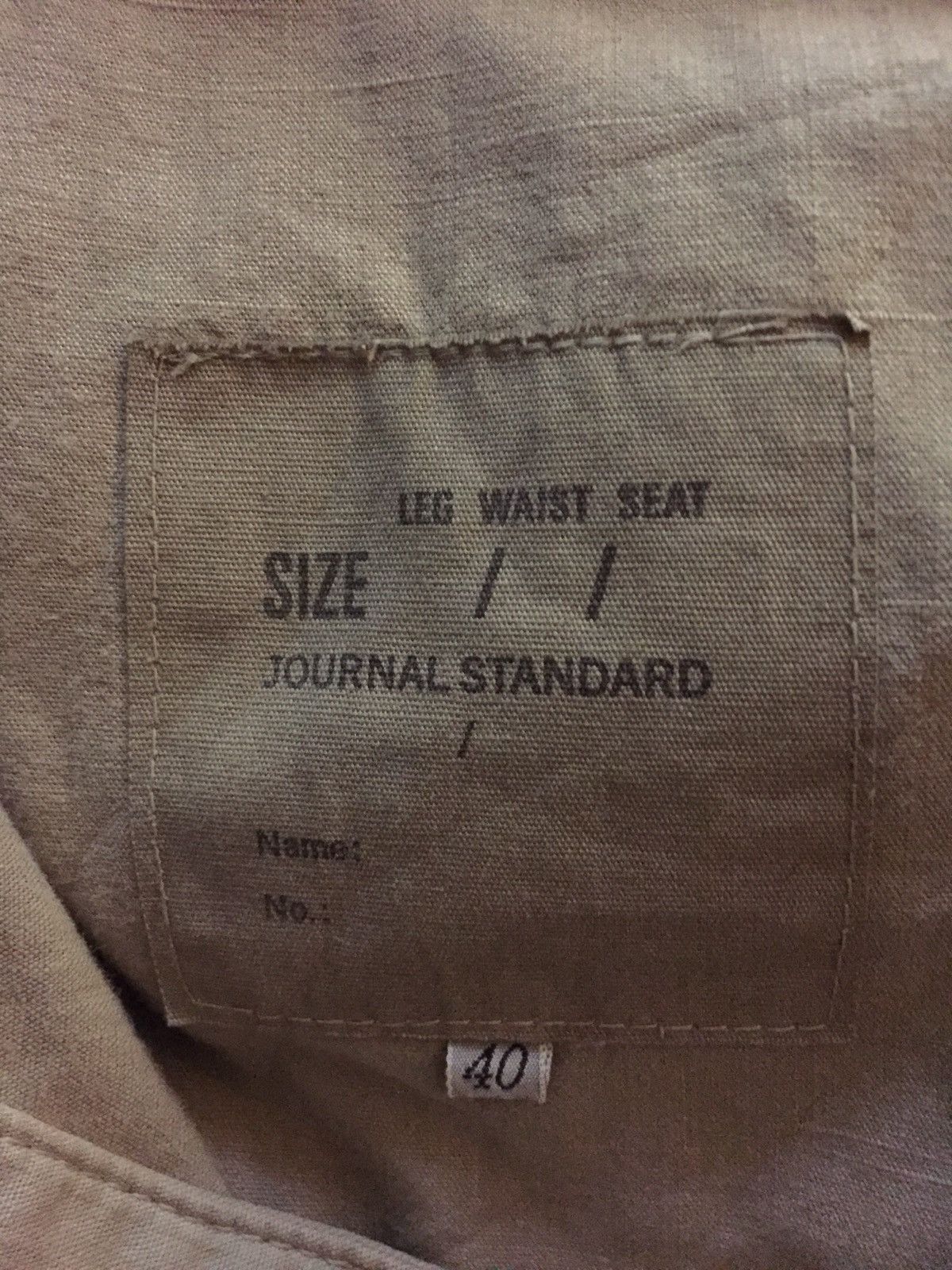 Journal Standard Journal Standard Khakis Military Style Nice Design Pants Size US 32 / EU 48 - 9 Thumbnail