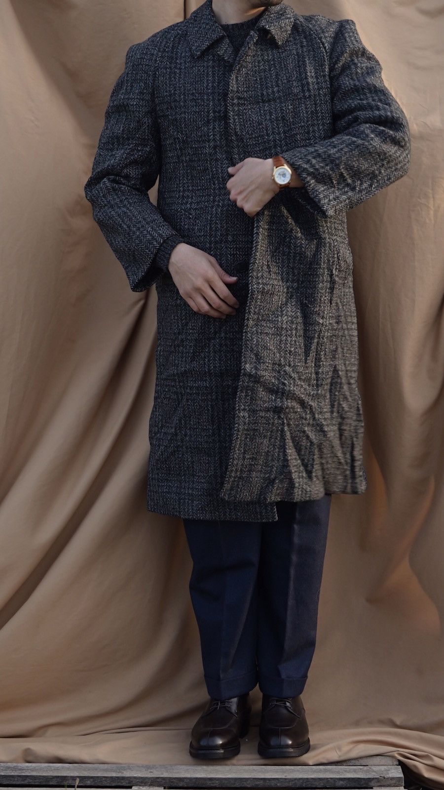 Other KYNOCH KEITH OF SCOTLAND PURE NEW WOOL COAT Size US S / EU 44-46 / 1 - 1 Thumbnail