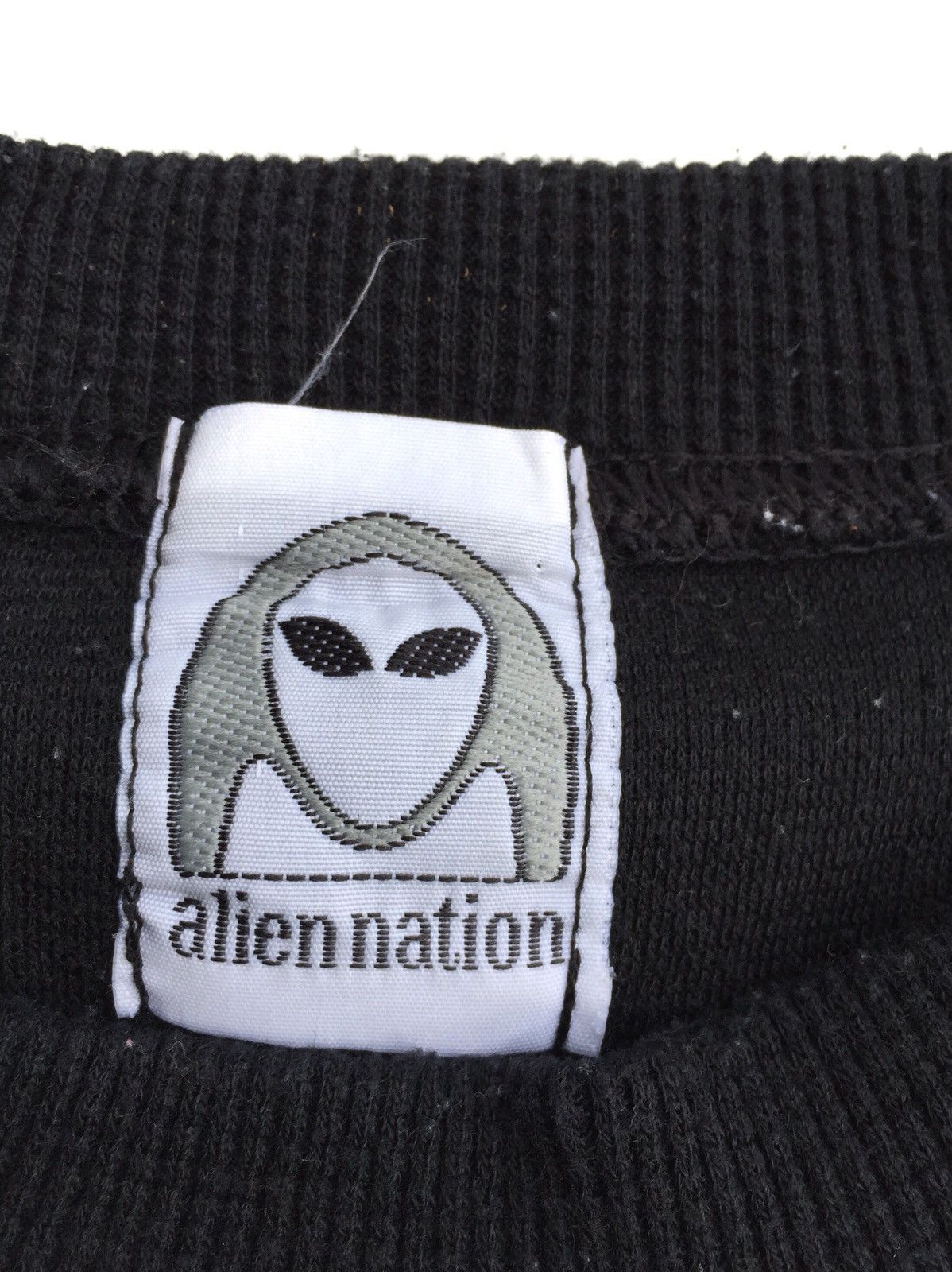 Alien Workshop Vintage Alien Nation Big Logo Black Sweatshirt Size M / US 6-8 / IT 42-44 - 4 Thumbnail