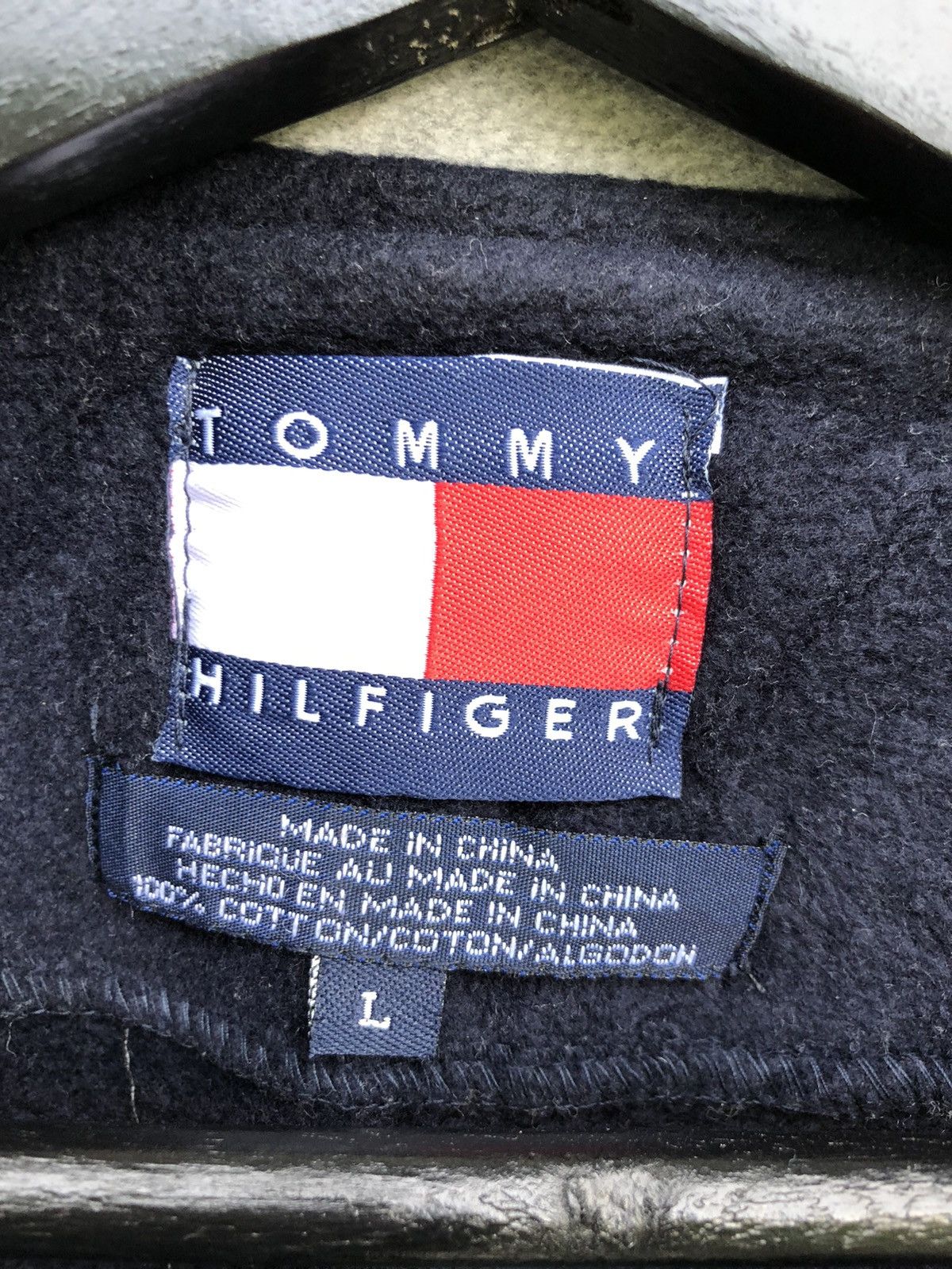 Tommy Hilfiger Tommy Hilfiger Fleece Jacket Size US L / EU 52-54 / 3 - 4 Thumbnail