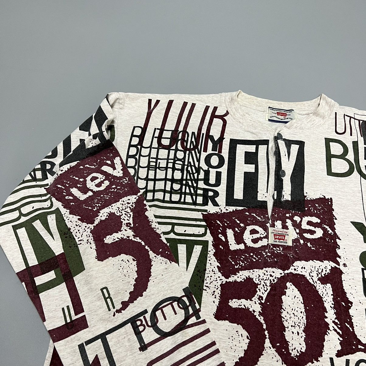 Levi's Vintage Levi’s 501 longsleeve t shirt Size US L / EU 52-54 / 3 - 3 Thumbnail