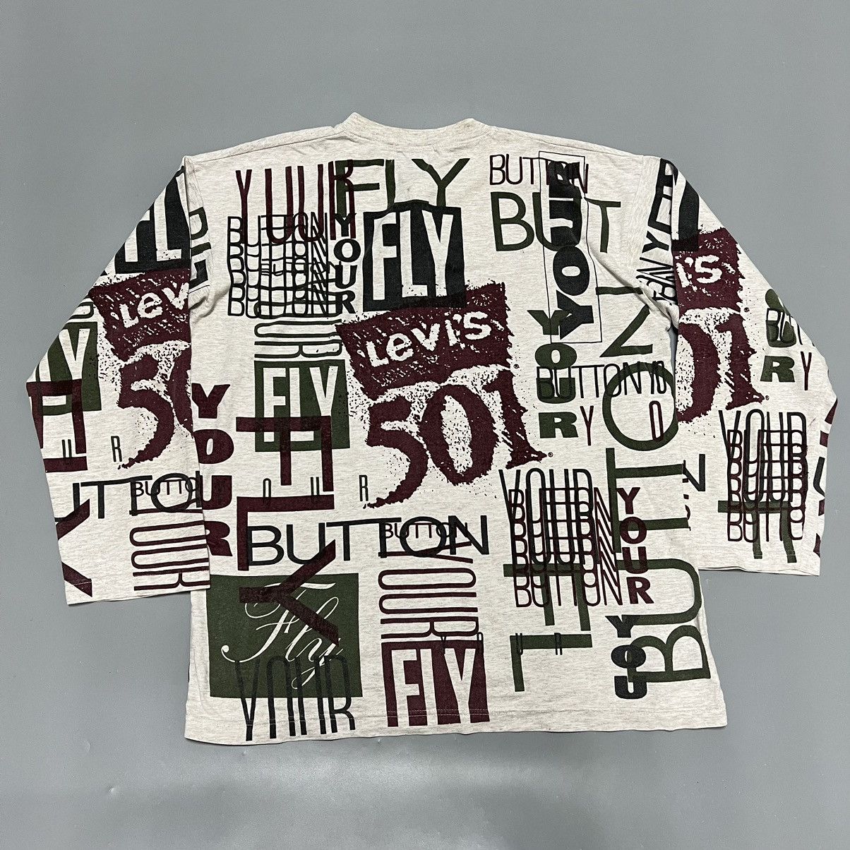 Levi's Vintage Levi’s 501 longsleeve t shirt Size US L / EU 52-54 / 3 - 2 Thumbnail