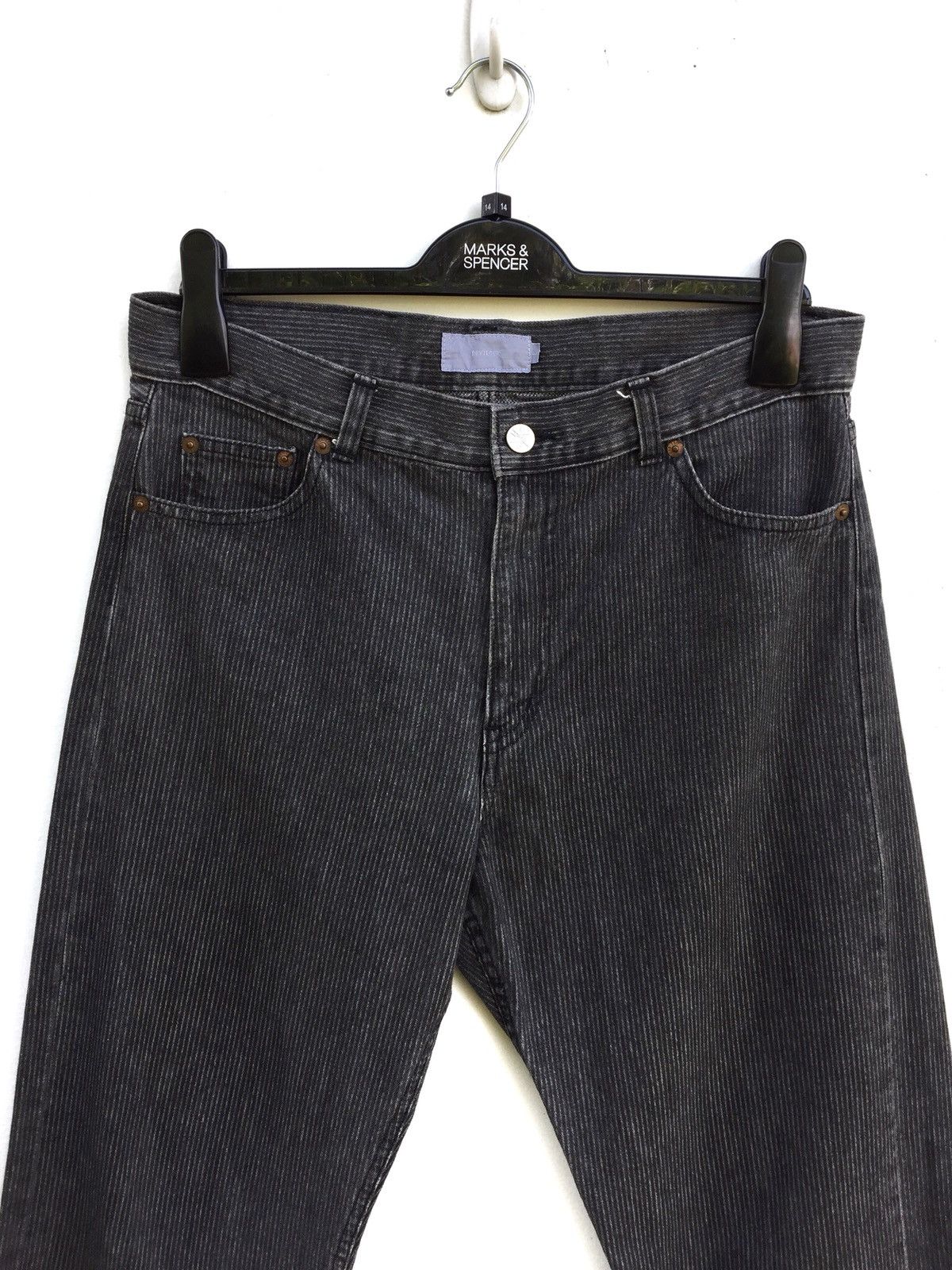 Devilock Japanese Brand Devilock Pinstripes Denim Made In Japan Size US 32 / EU 48 - 4 Thumbnail