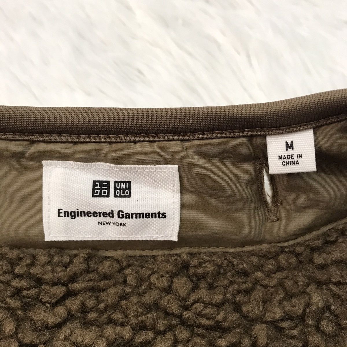 Engineered Garments × Uniqlo Engineered Garments Uniqlo Sherpa Fleece Jacket Size US M / EU 48-50 / 2 - 10 Thumbnail