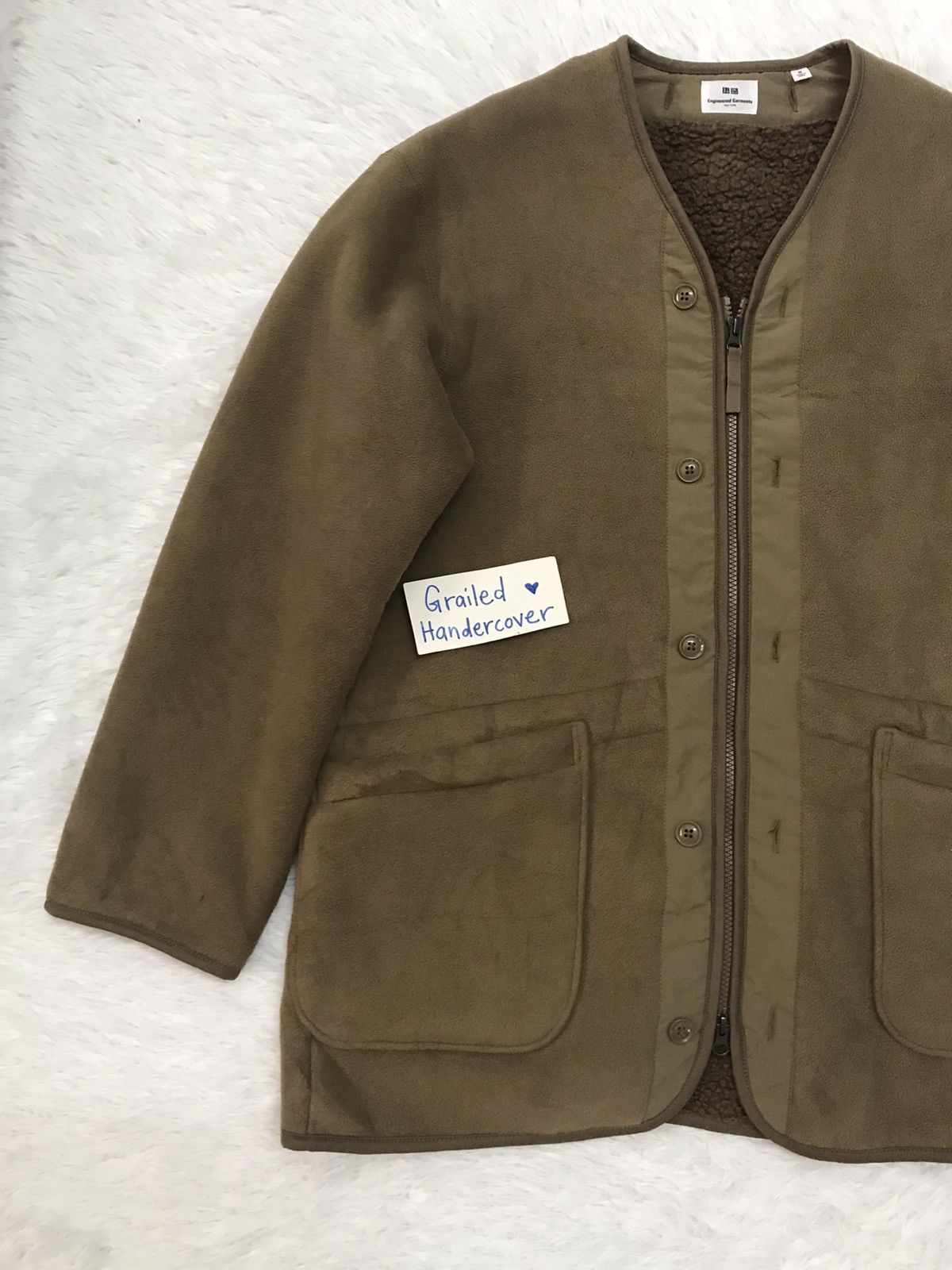 Engineered Garments × Uniqlo Engineered Garments Uniqlo Sherpa Fleece Jacket Size US M / EU 48-50 / 2 - 4 Thumbnail