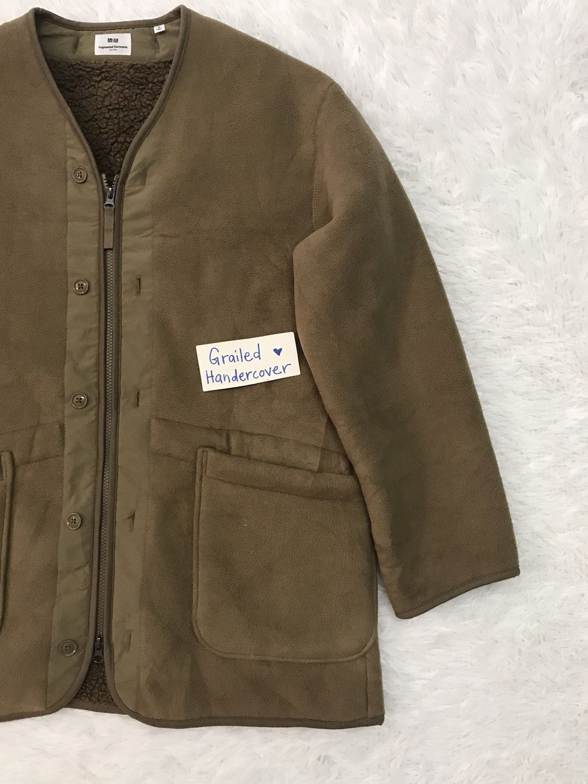 Engineered Garments × Uniqlo Engineered Garments Uniqlo Sherpa Fleece Jacket Size US M / EU 48-50 / 2 - 3 Thumbnail