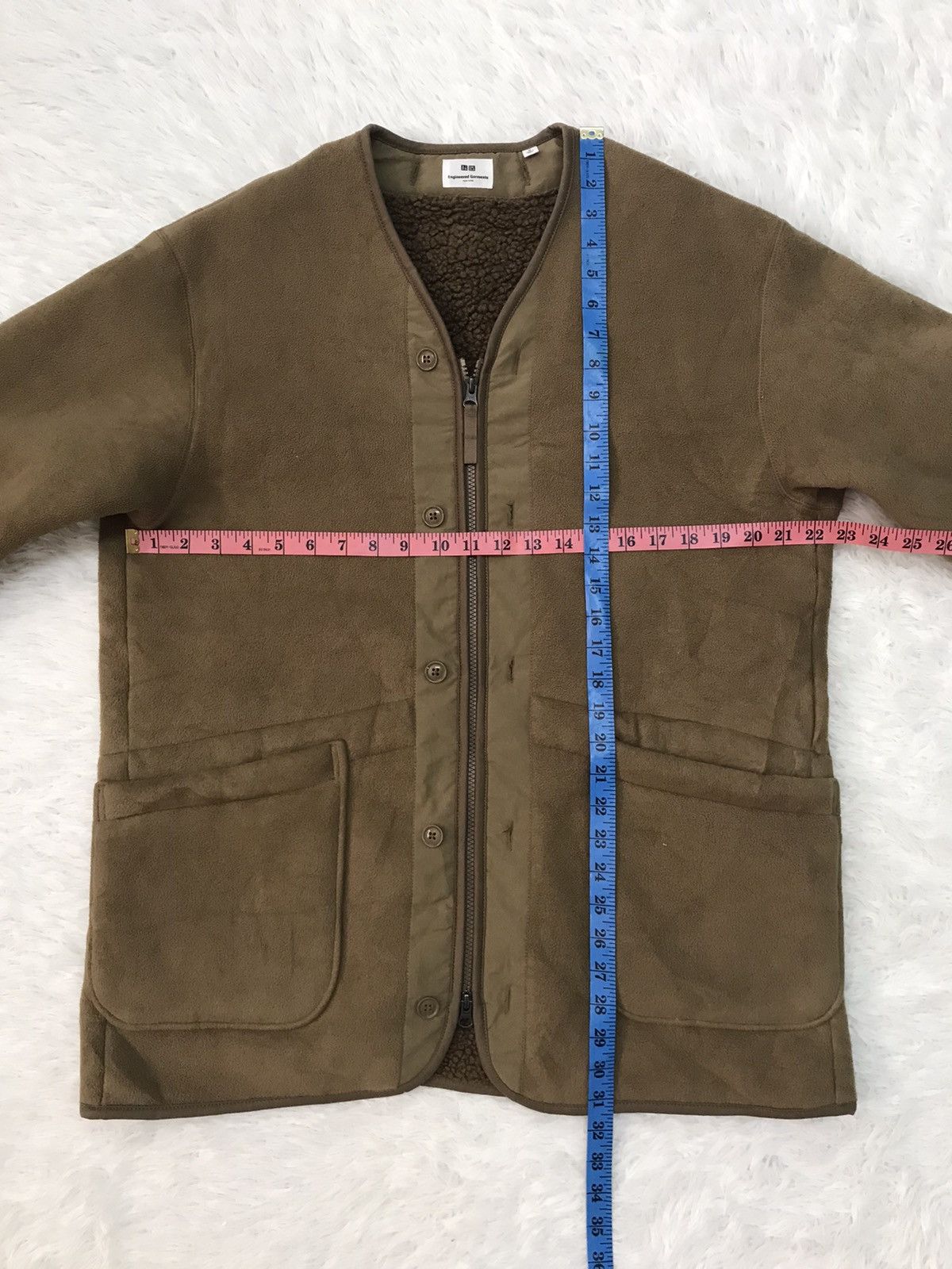 Engineered Garments × Uniqlo Engineered Garments Uniqlo Sherpa Fleece Jacket Size US M / EU 48-50 / 2 - 13 Thumbnail