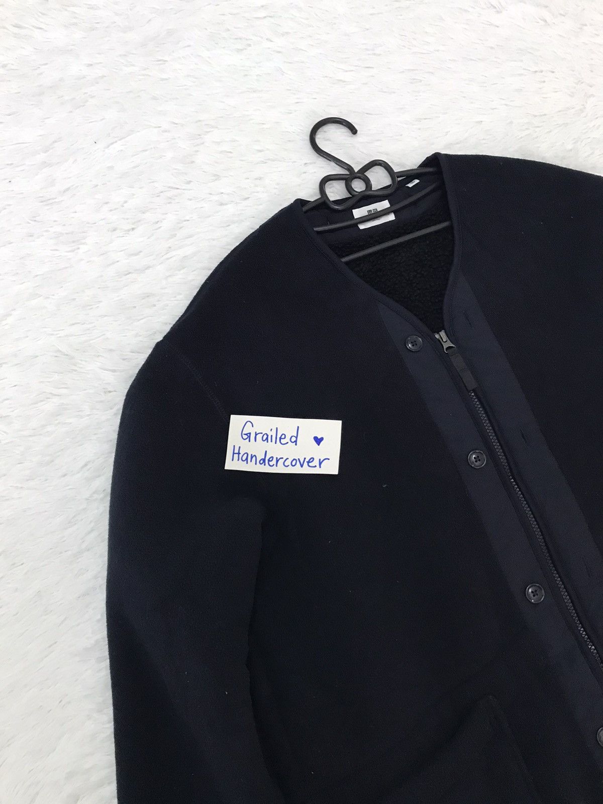 Engineered Garments × Uniqlo Engineered Garments Uniqlo Sherpa Inner Sweater Jacket Size US L / EU 52-54 / 3 - 12 Thumbnail