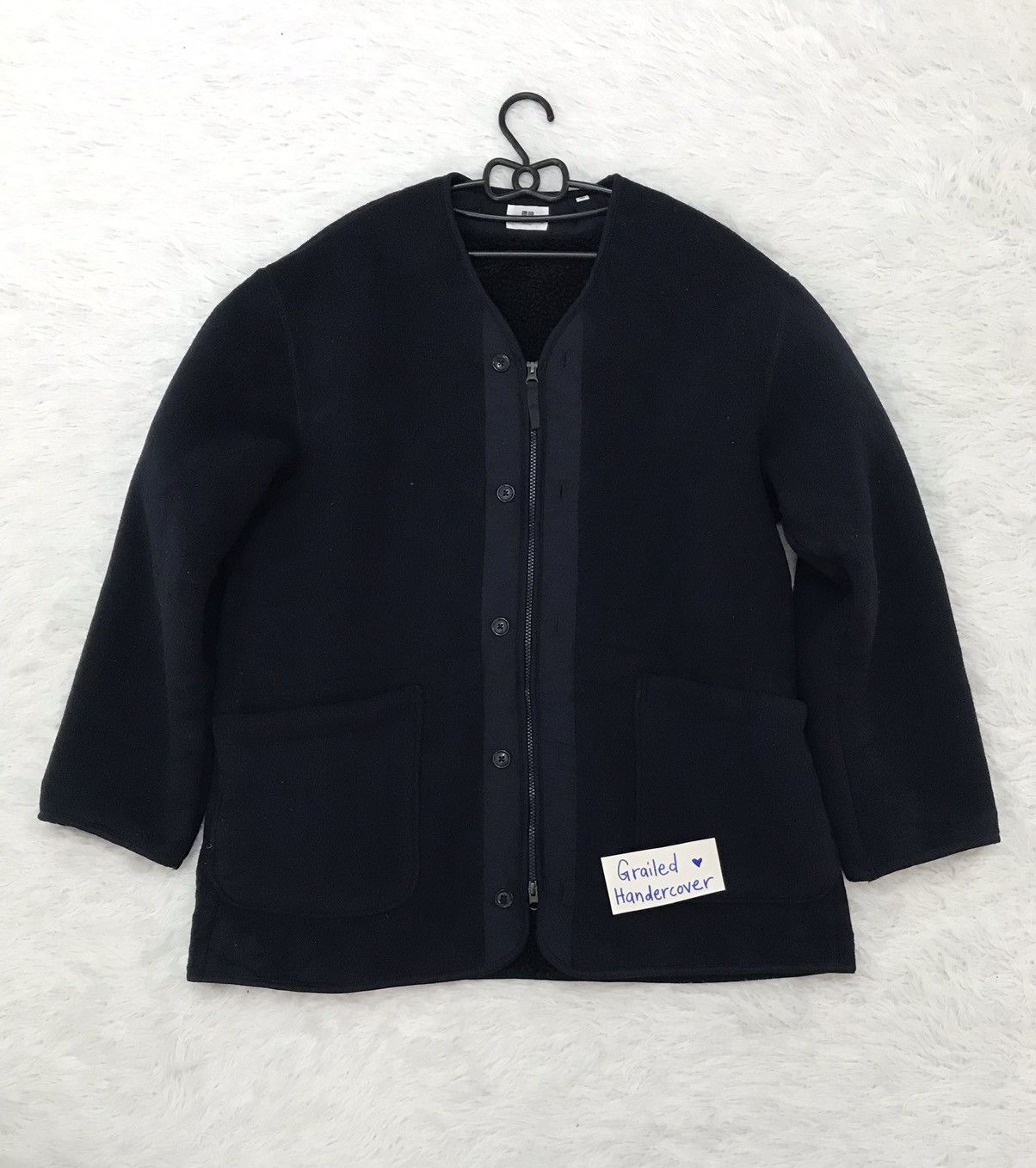 Engineered Garments × Uniqlo Engineered Garments Uniqlo Sherpa Inner Sweater Jacket Size US L / EU 52-54 / 3 - 11 Thumbnail