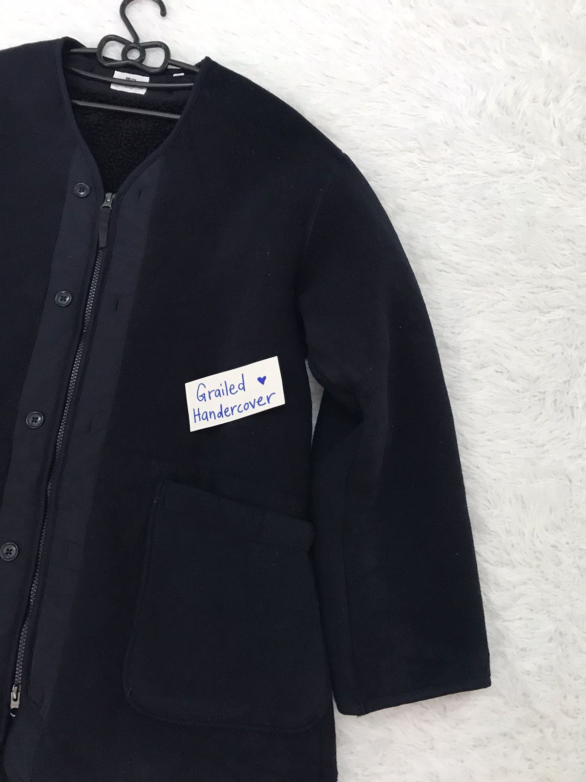 Engineered Garments × Uniqlo Engineered Garments Uniqlo Sherpa Inner Sweater Jacket Size US L / EU 52-54 / 3 - 13 Thumbnail