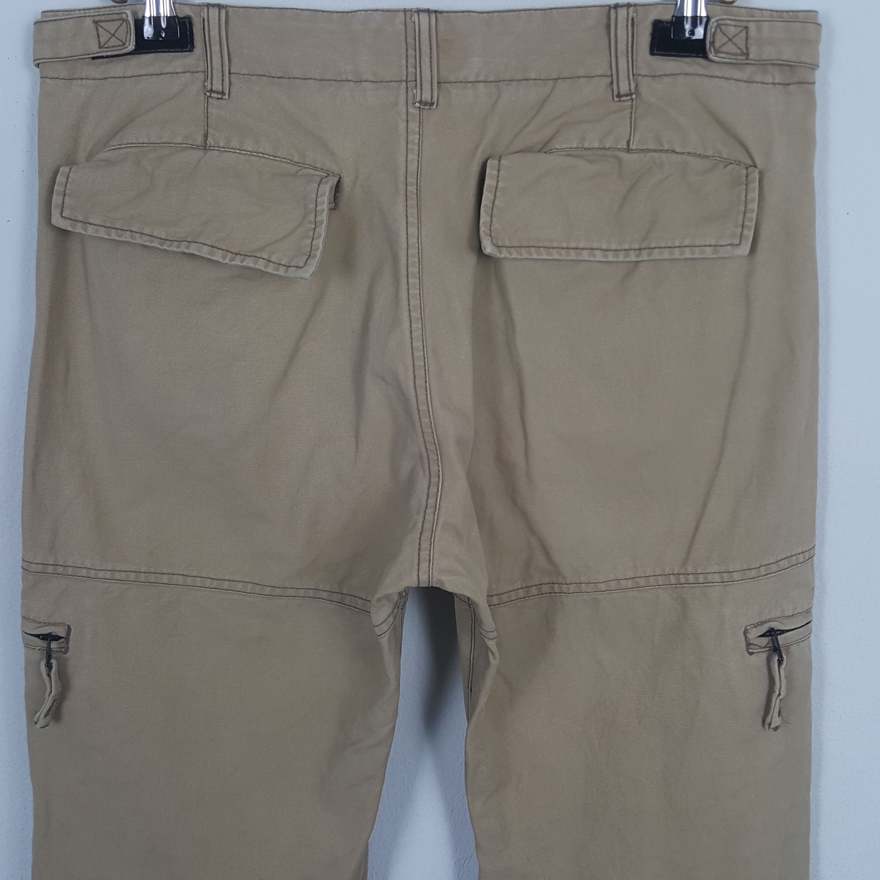 Avirex × Japanese Brand × Vintage Vintage Avirex Japan Punk Style Cargo Pants Size US 36 / EU 52 - 5 Thumbnail