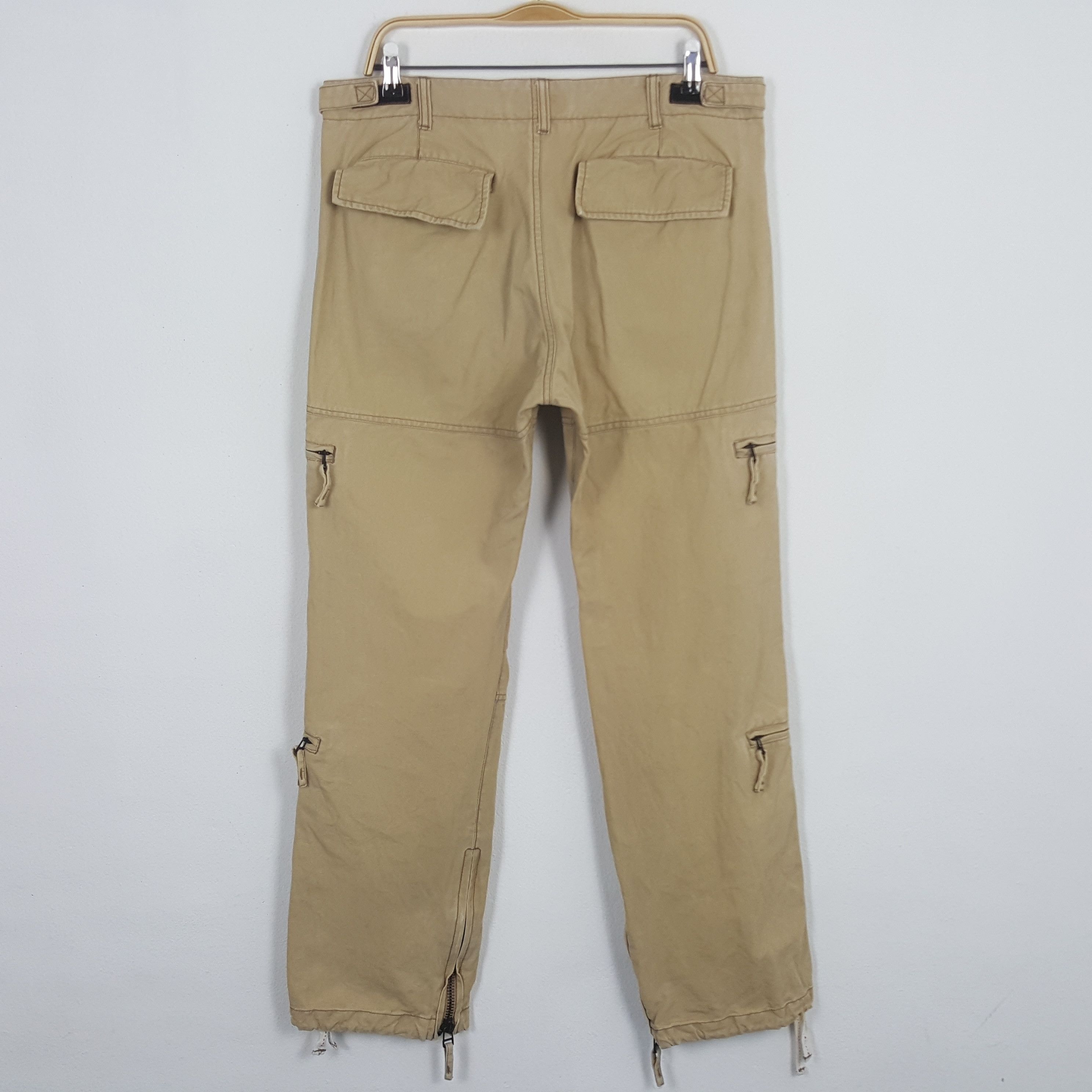 Avirex × Japanese Brand × Vintage Vintage Avirex Japan Punk Style Cargo Pants Size US 36 / EU 52 - 4 Thumbnail