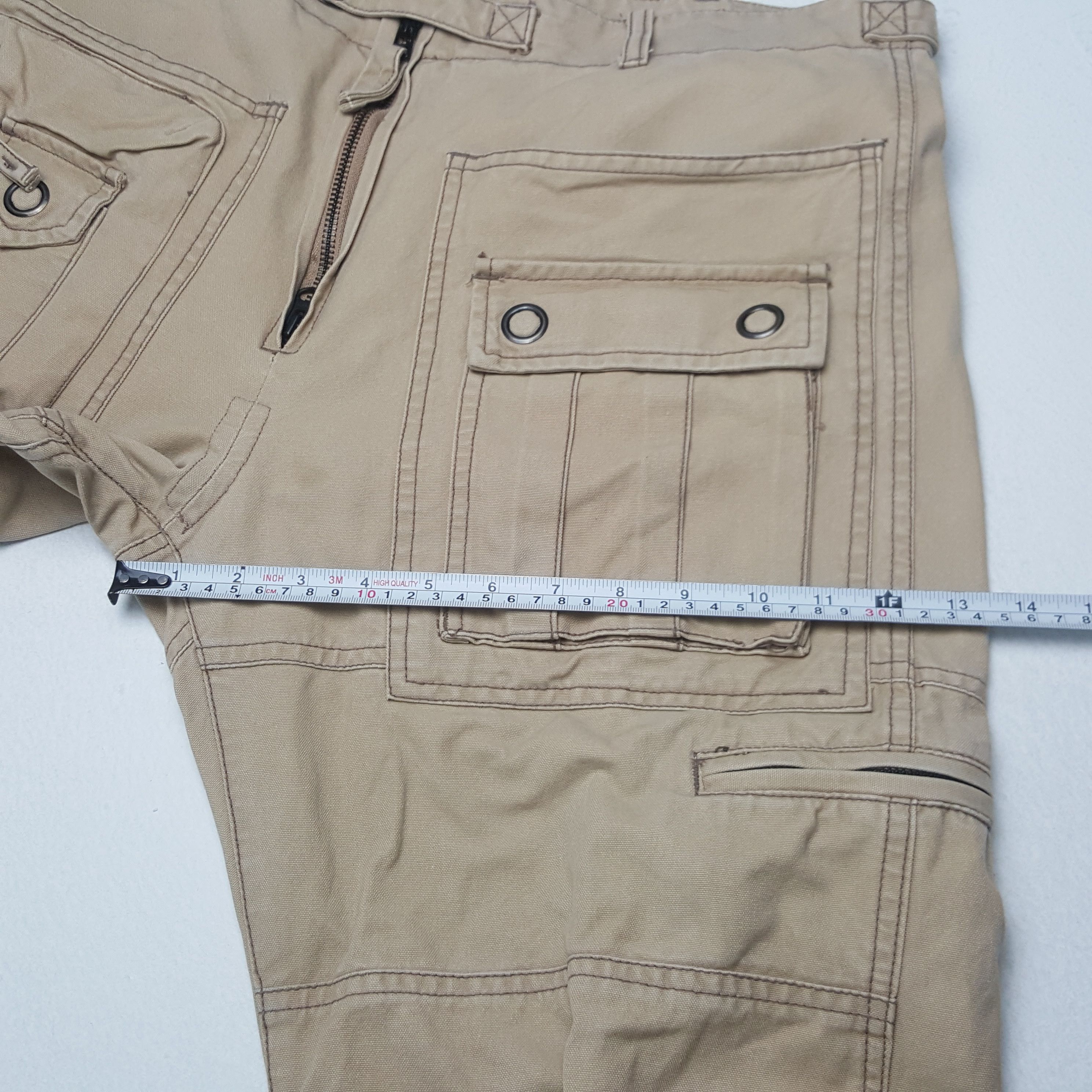 Avirex × Japanese Brand × Vintage Vintage Avirex Japan Punk Style Cargo Pants Size US 36 / EU 52 - 9 Thumbnail