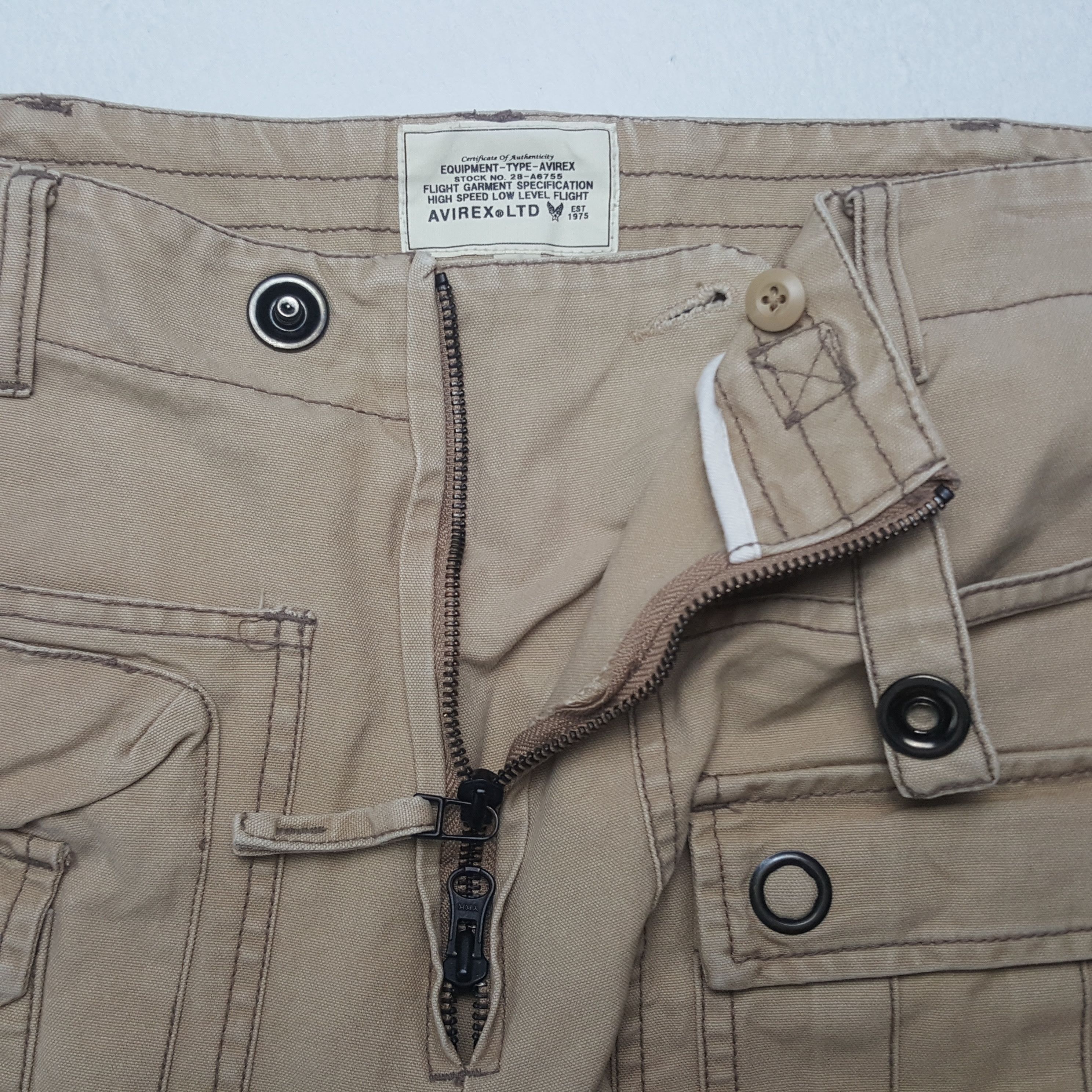 Avirex × Japanese Brand × Vintage Vintage Avirex Japan Punk Style Cargo Pants Size US 36 / EU 52 - 14 Thumbnail