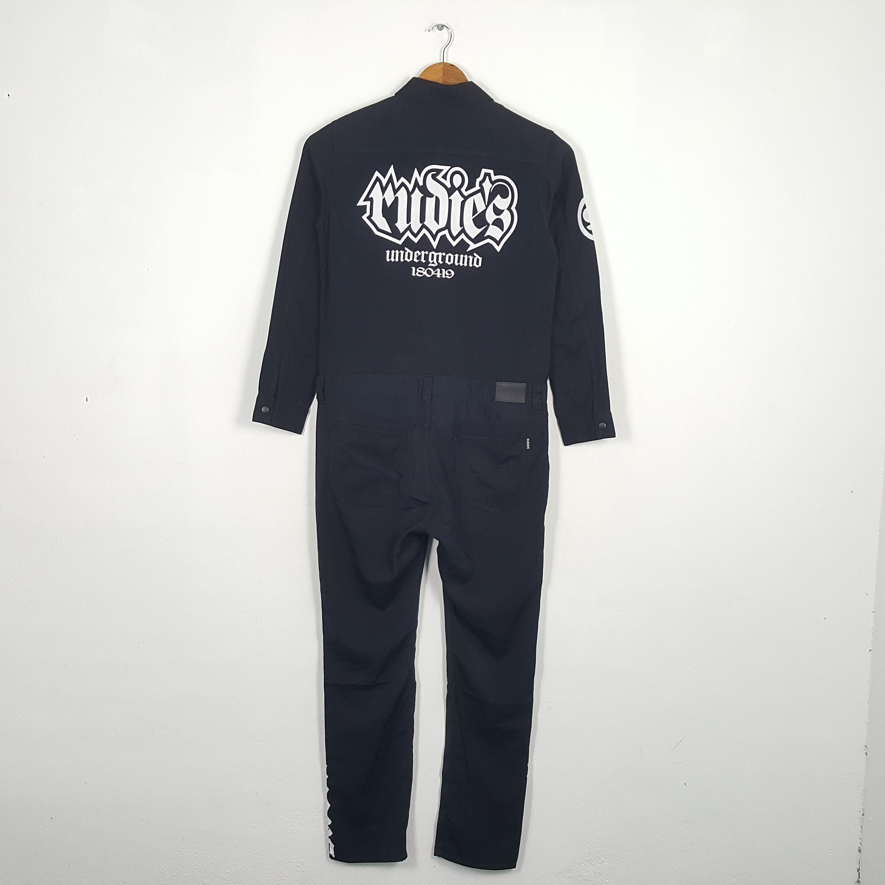 Vintage RUDIE'S UNDERGROUND Japan Brand Punk Coverall Jacket