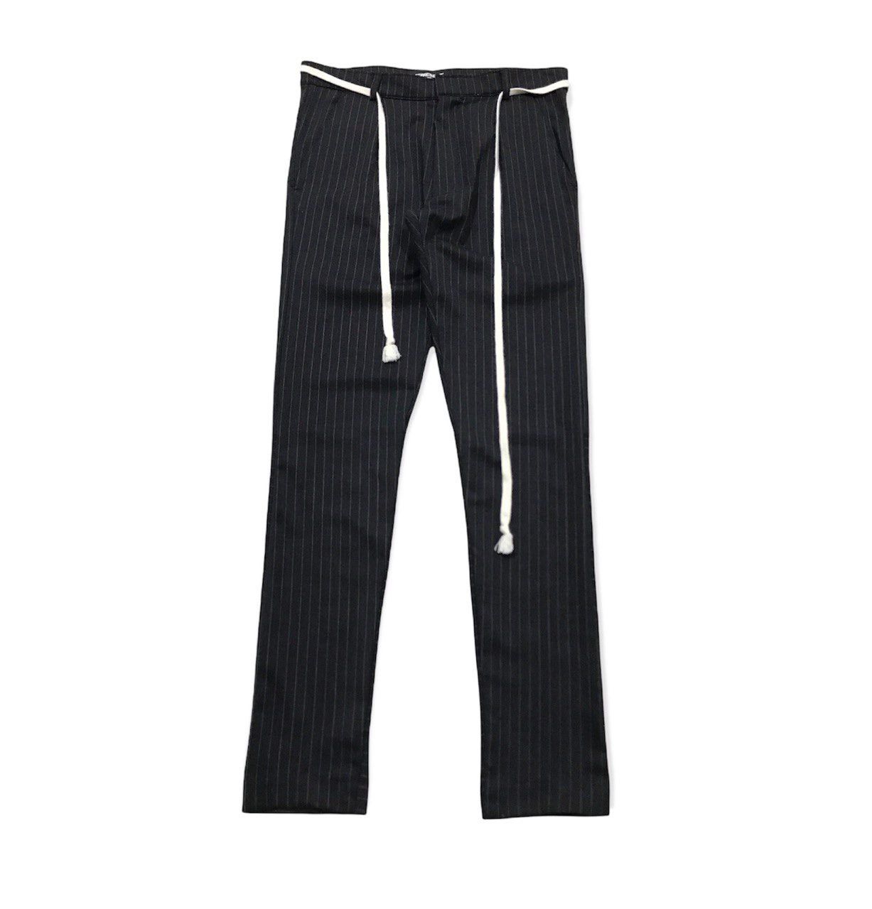 Represent Clo. Represent Clo Extra Skinny Pinstriped Wool Trousers Size US 30 / EU 46 - 1 Thumbnail