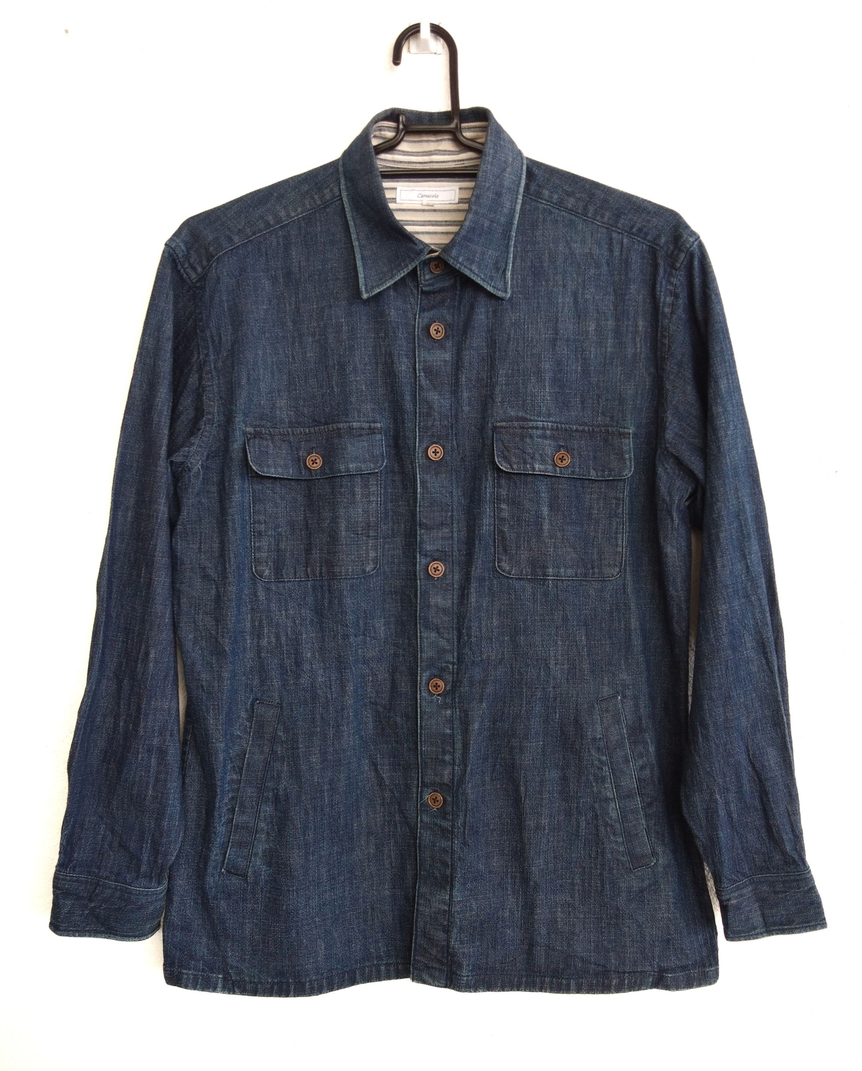 Made In Japan Denim Jacket Button Up Soft Denim(Like New)
