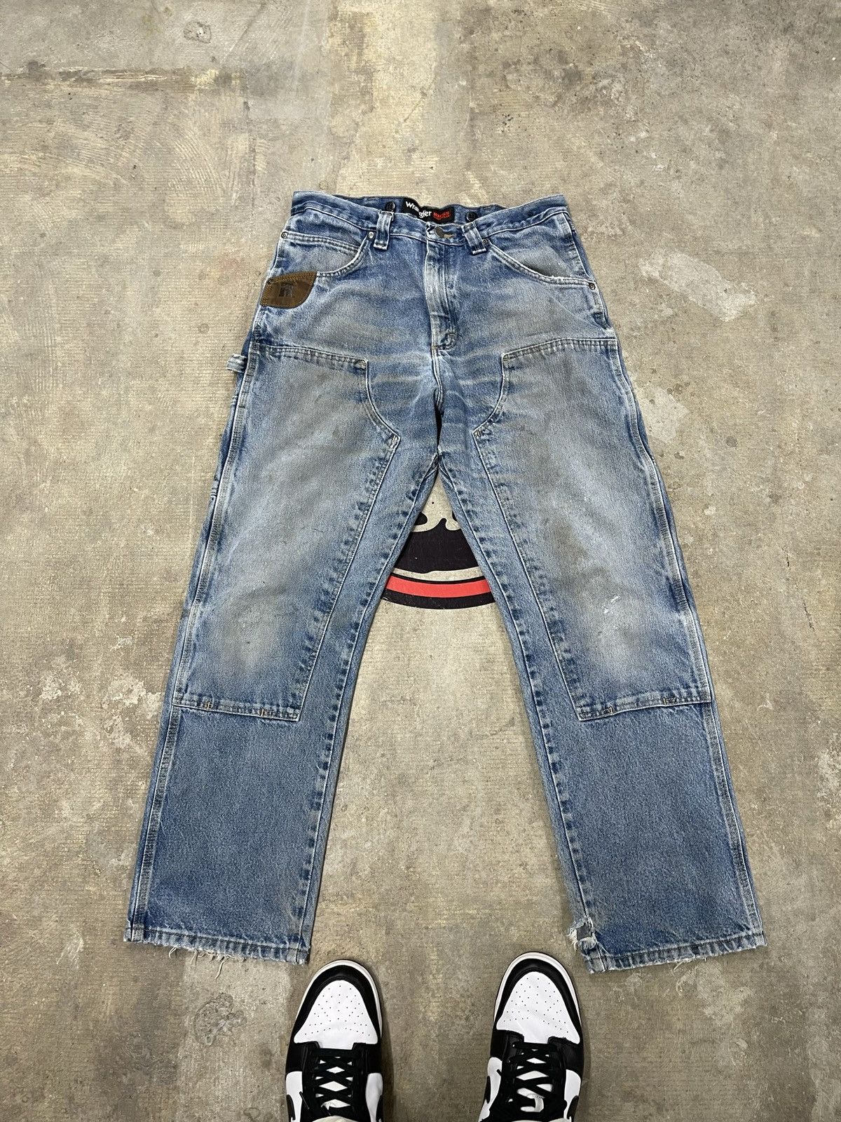 Vintage Wrangler Denim Double Knee Pants Denim