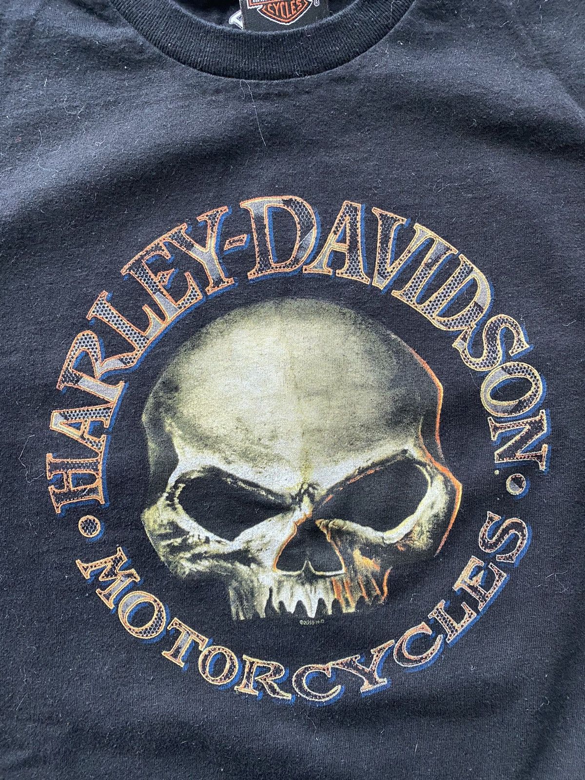 Harley Davidson Harley Davidson Black T shirt Skull Georgia Size US M / EU 48-50 / 2 - 3 Thumbnail