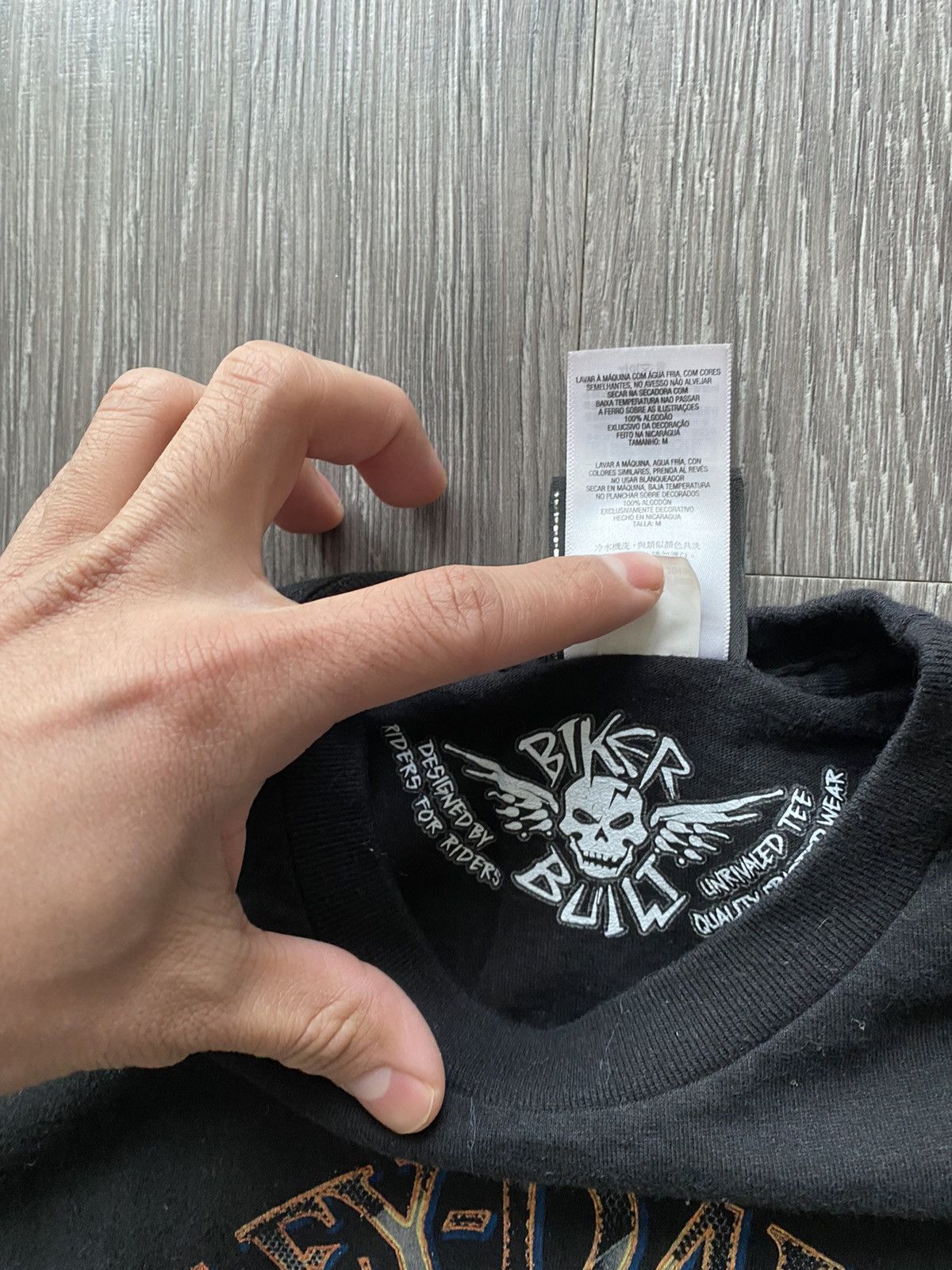 Harley Davidson Harley Davidson Black T shirt Skull Georgia Size US M / EU 48-50 / 2 - 7 Thumbnail
