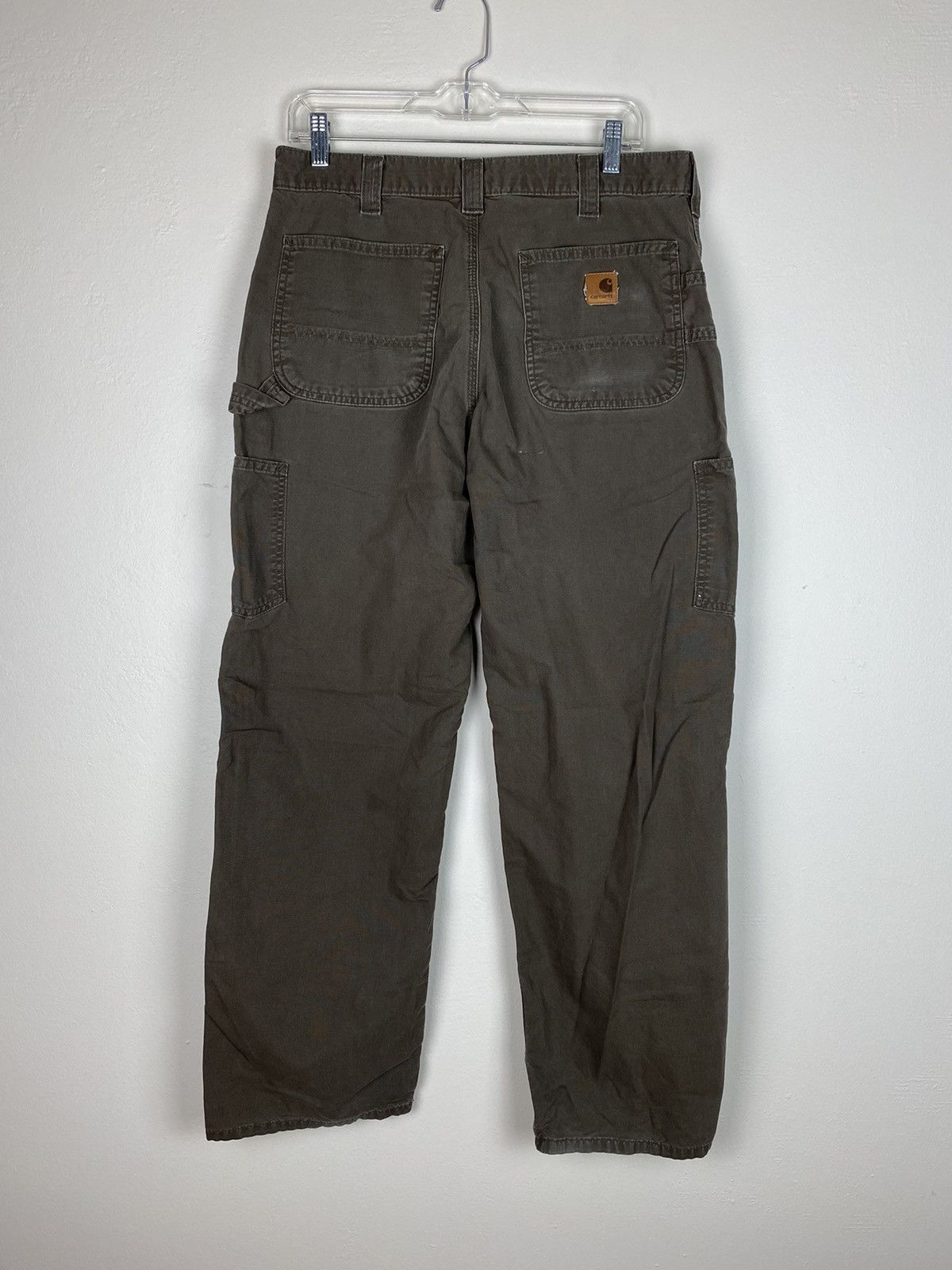 Carhartt Vintage Chocolate Brown Carhartt Carpenter Work Pants Size US 32 / EU 48 - 1 Thumbnail