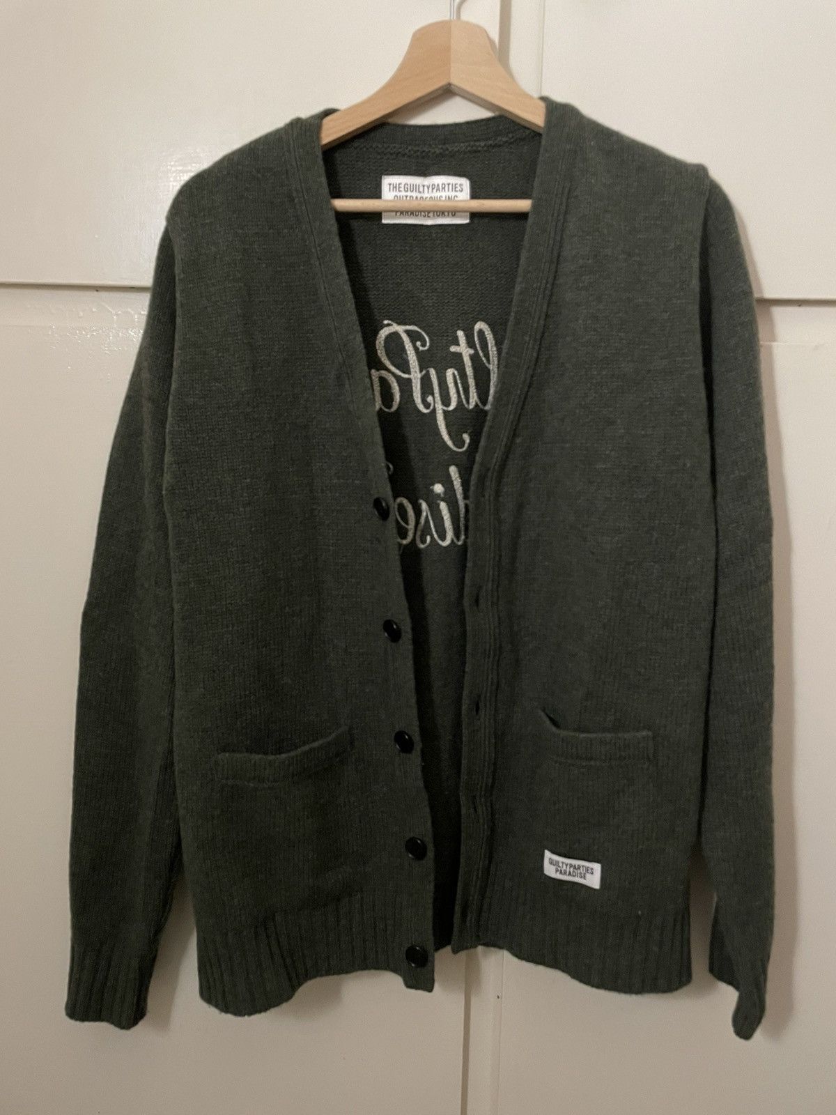 Wacko Maria Paradise Tokyo Cardigan Size US M / EU 48-50 / 2 - 2 Thumbnail