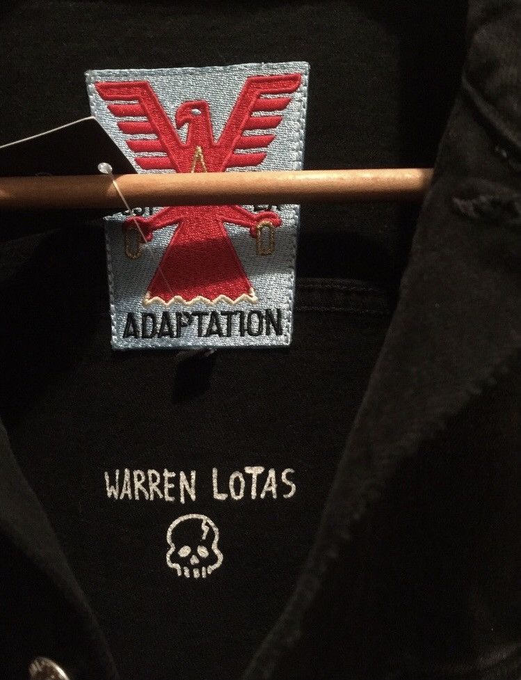 ADAPTATION × Warren Lotas Skull Denim Trucker Size US M / EU 48-50 / 2 - 4 Thumbnail