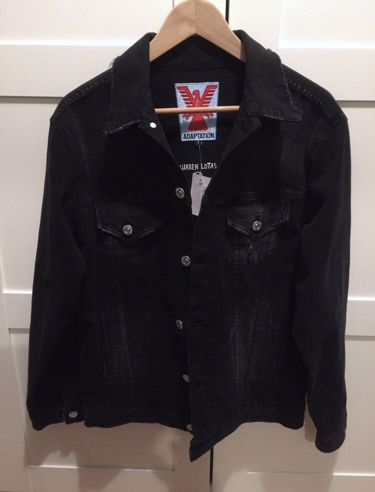 ADAPTATION × Warren Lotas Skull Denim Trucker Size US M / EU 48-50 / 2 - 2 Thumbnail