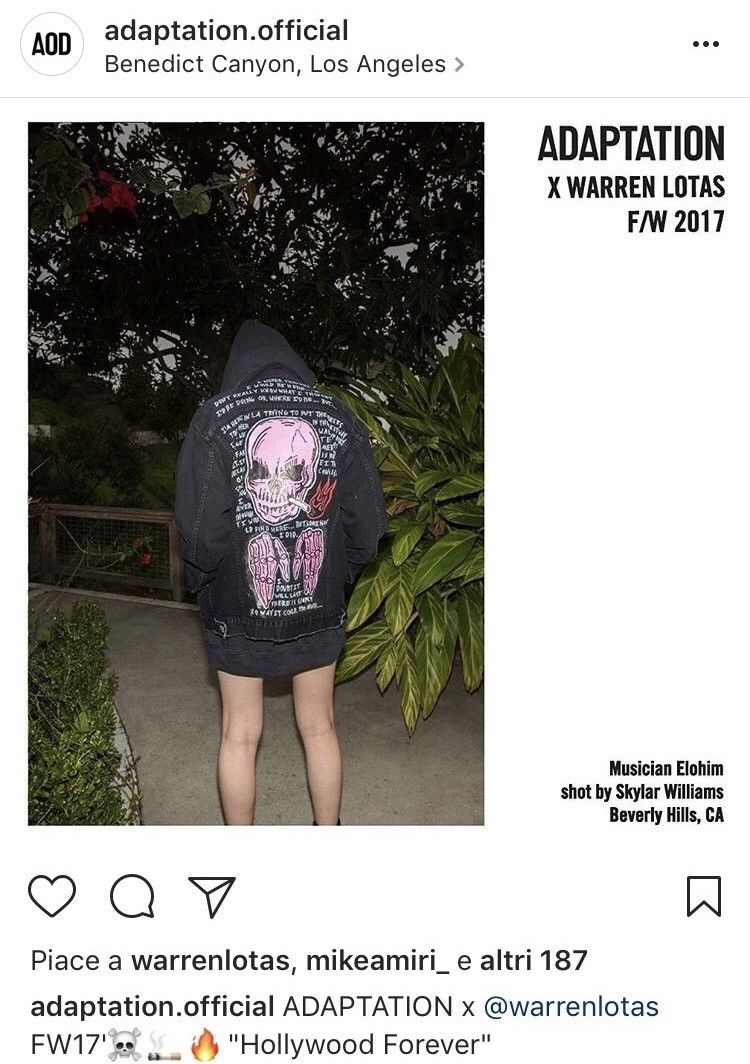 ADAPTATION × Warren Lotas Skull Denim Trucker Size US M / EU 48-50 / 2 - 6 Thumbnail
