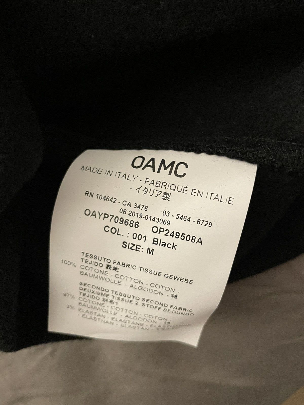 Fragment Design × OAMC Collab Crewneck Size US L / EU 52-54 / 3 - 6 Thumbnail