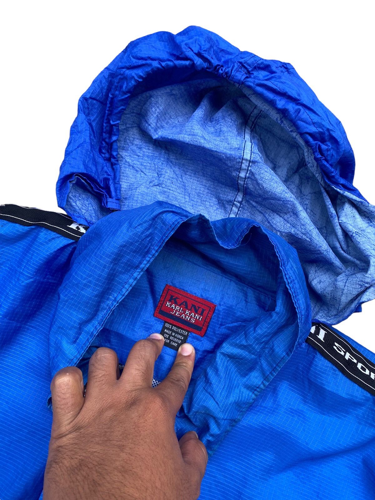 Vintage Vintage KANI SPORT Embroidery Big Logo Hoodies Jacket. #A5 Size US XXL / EU 58 / 5 - 4 Thumbnail