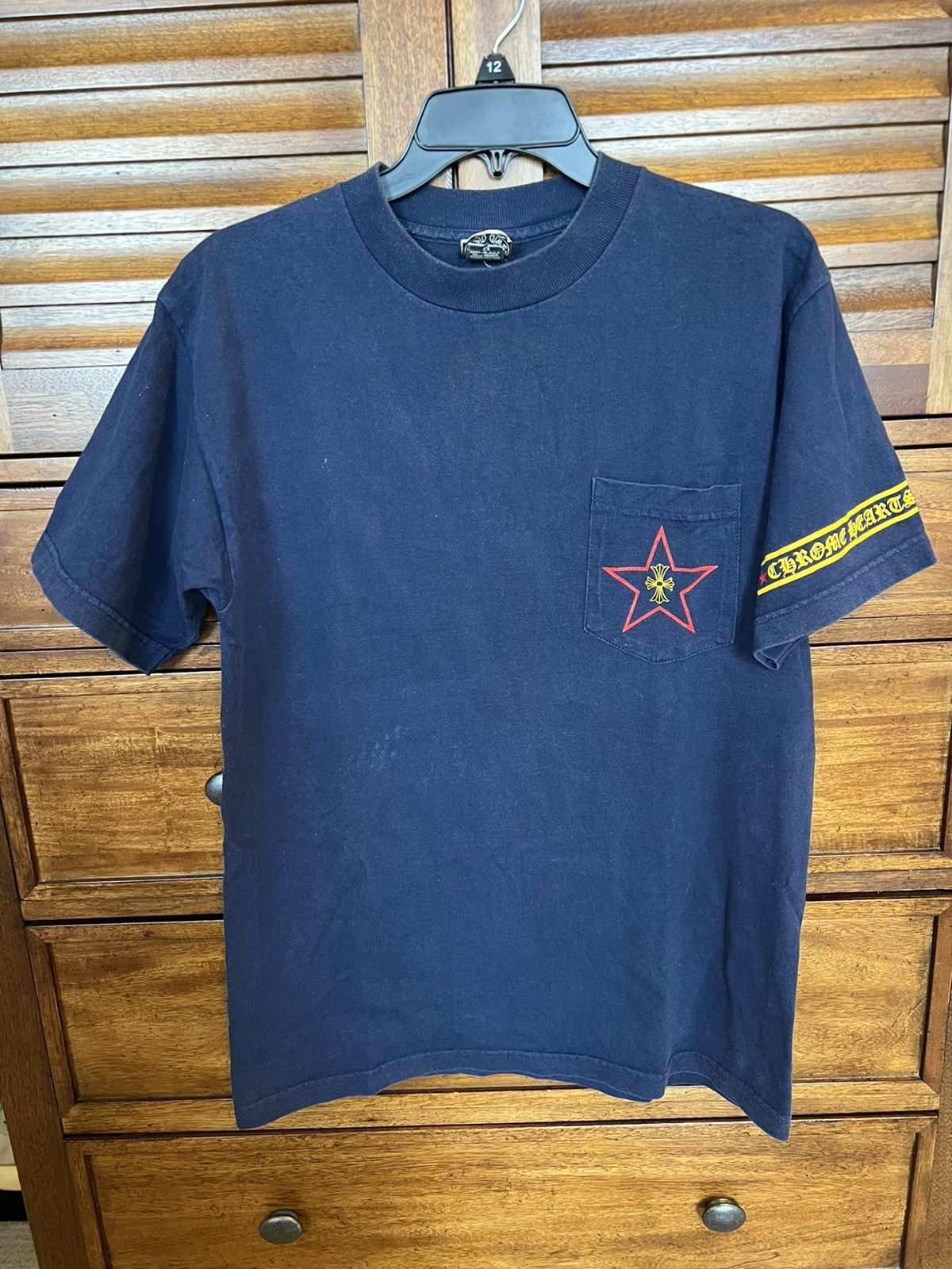 Chrome Hearts Chrome Hearts CHPM Plus Made Tee Navy Size US M / EU 48-50 / 2 - 1 Thumbnail