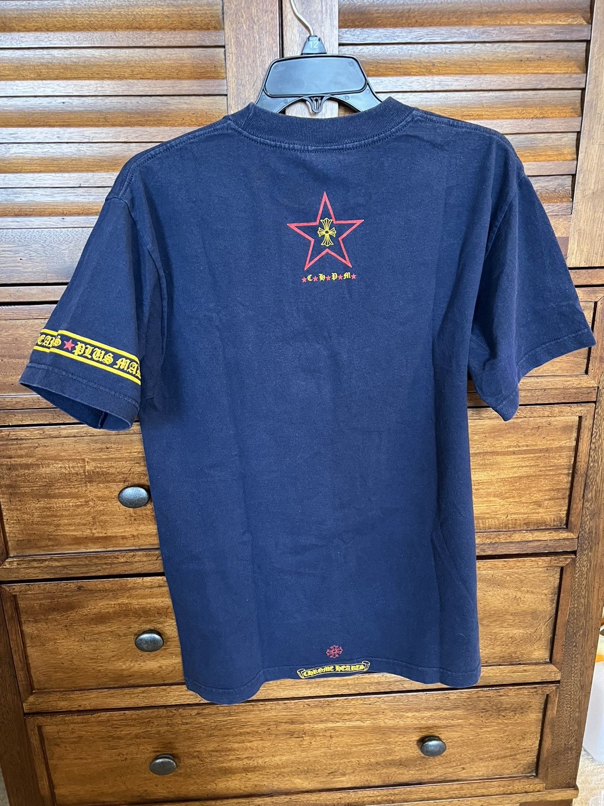 Chrome Hearts Chrome Hearts CHPM Plus Made Tee Navy Size US M / EU 48-50 / 2 - 2 Thumbnail