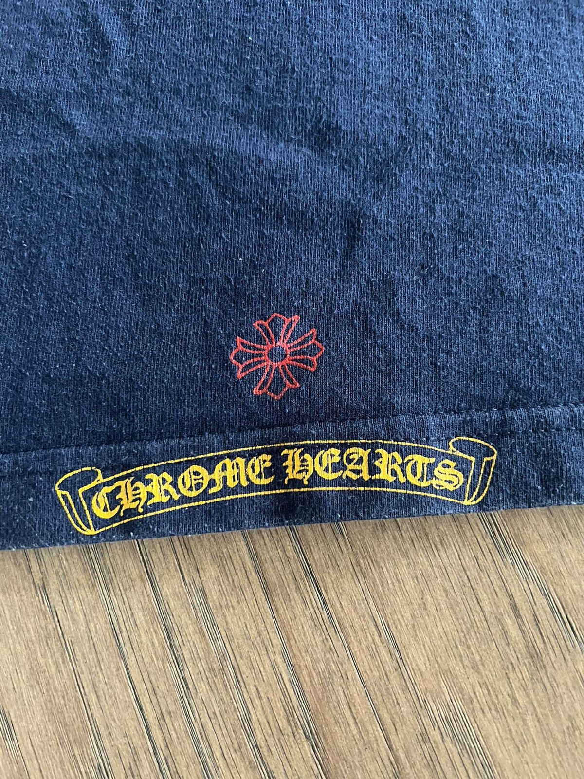 Chrome Hearts Chrome Hearts CHPM Plus Made Tee Navy Size US M / EU 48-50 / 2 - 5 Thumbnail