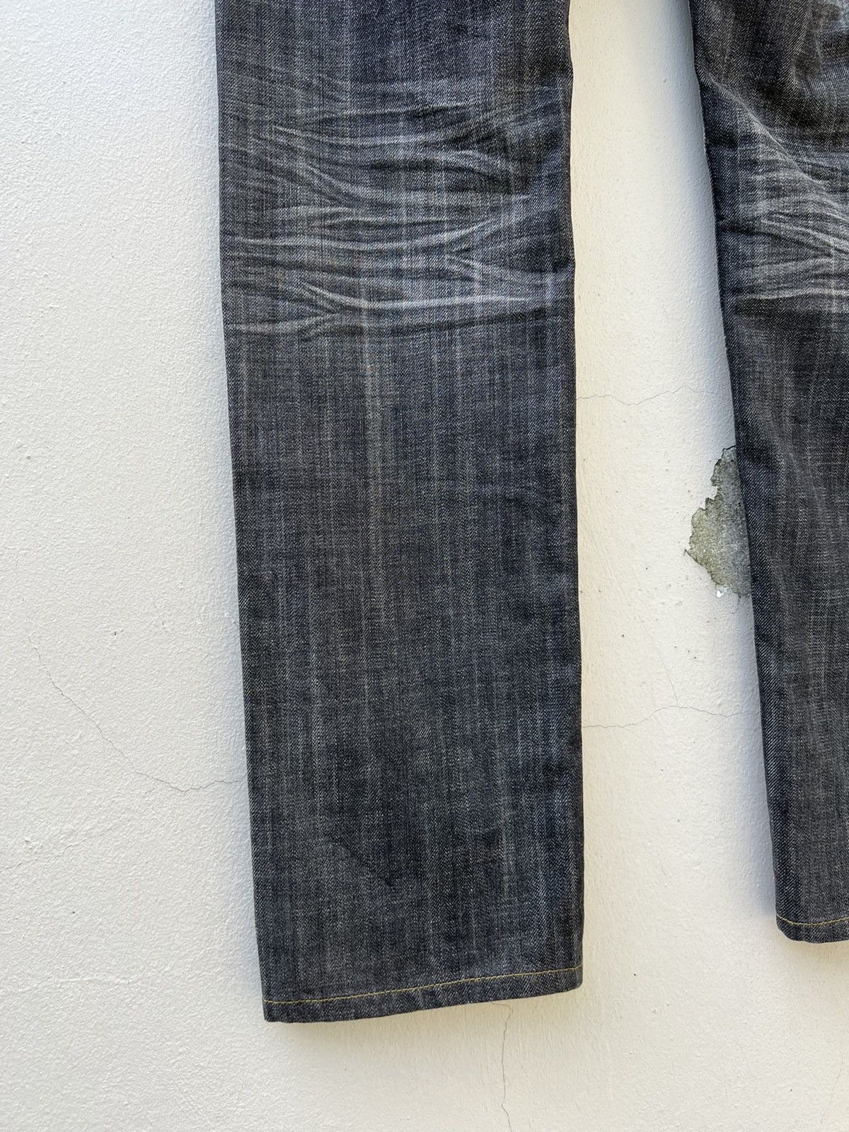 Hysteric Glamour × Japanese Brand × Needles Trashed Edge Rupert Japan Ripped Denim Jeans Size US 31 - 10 Thumbnail