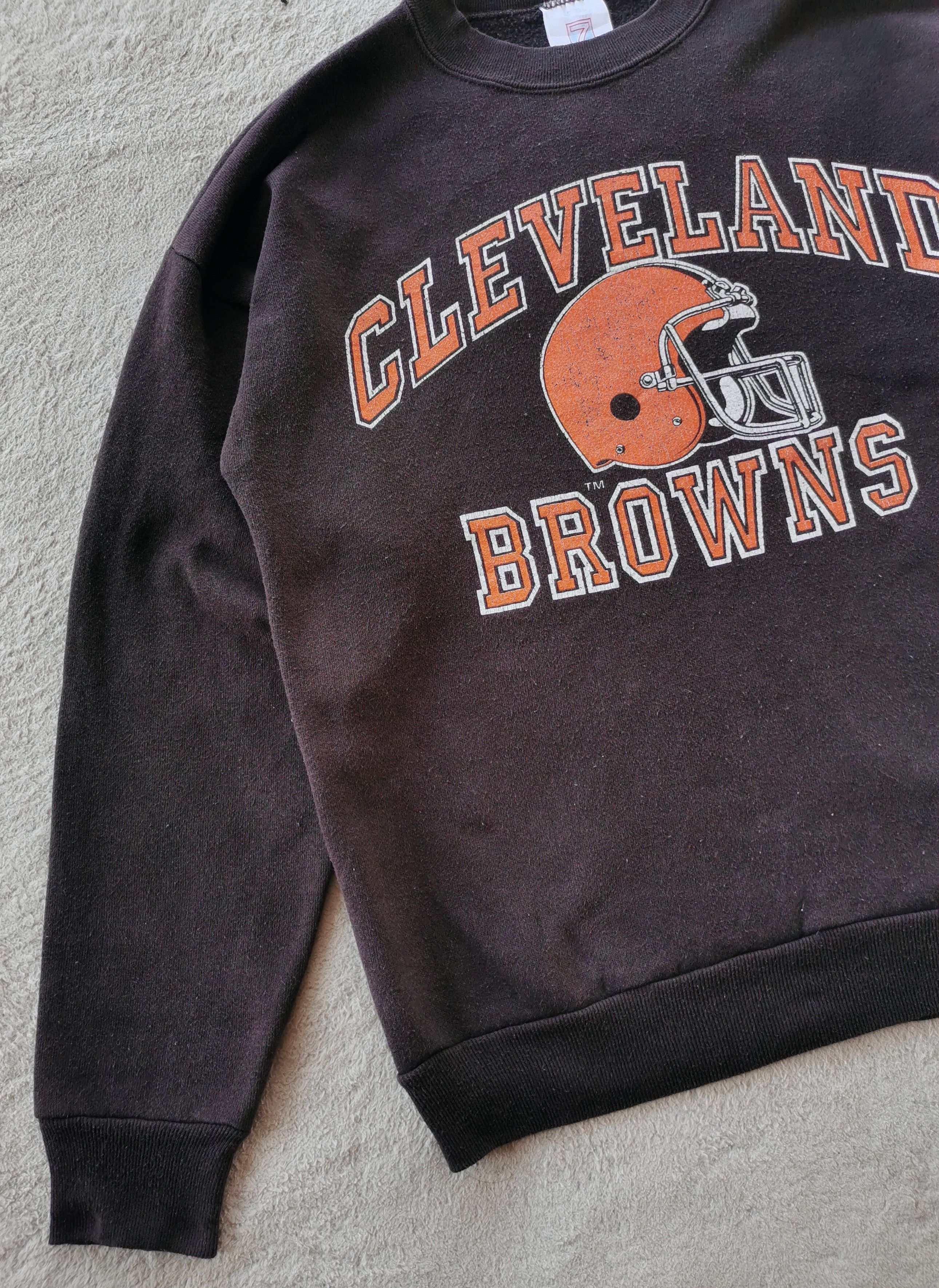 NFL 90s Vintage Cleveland Browns NFL Sweatshirt Size US M / EU 48-50 / 2 - 3 Thumbnail