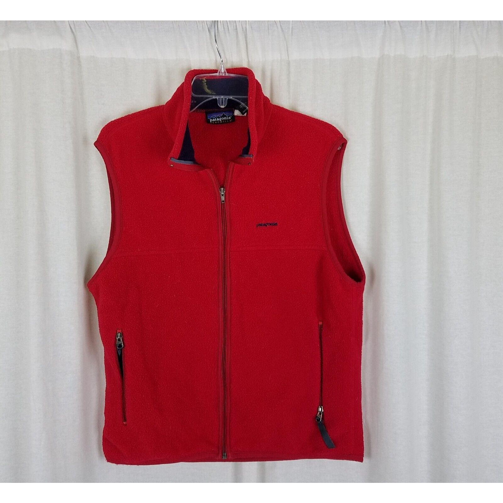 Vintage Patagonia Synchilla Fleece Vest Zip Up Mens M USA