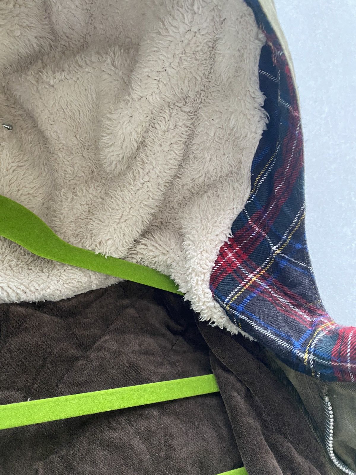 Japanese Brand × izzue Fishtail Parkas Jacket With Tartan Linning By Izzue Size US M / EU 48-50 / 2 - 17 Thumbnail