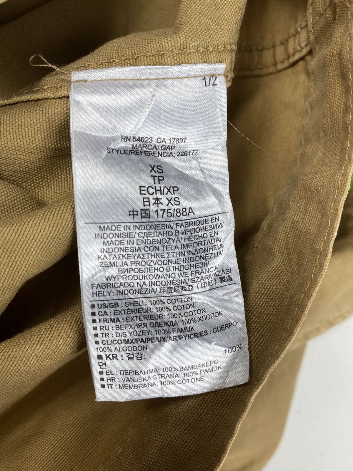 Gap Duck Canvas Chore Jacket By GAP Size US S / EU 44-46 / 1 - 6 Thumbnail