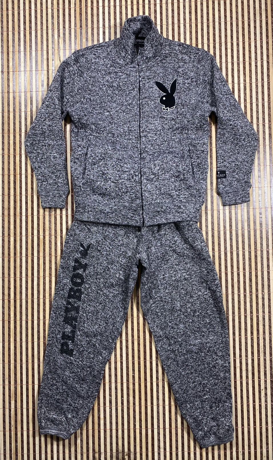 Playboy 1 Pair Salt & PepperJoggersuit By Playboy Size US M / EU 48-50 / 2 - 1 Thumbnail
