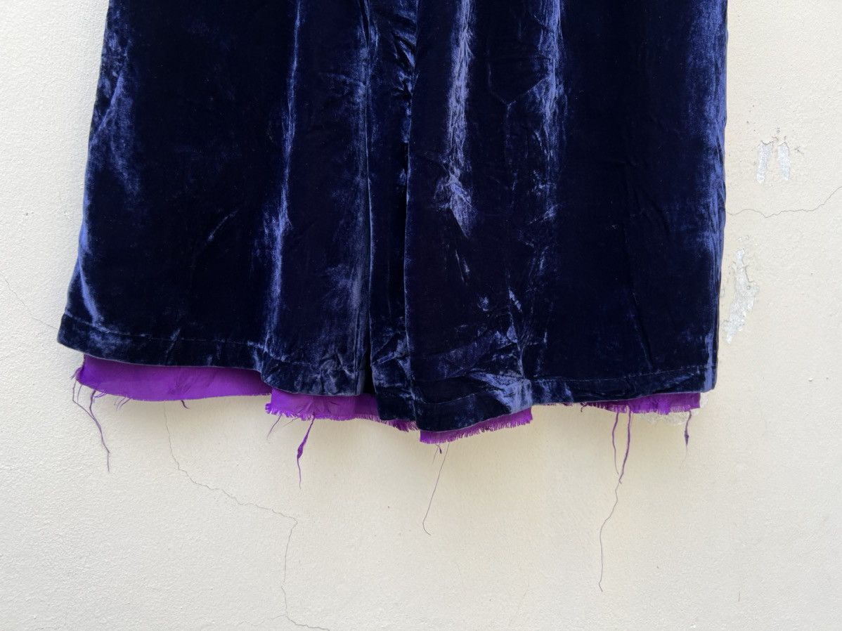 Needles Needles Velour 2 Layer Hakama Trouser Pant Size US 31 - 10 Thumbnail