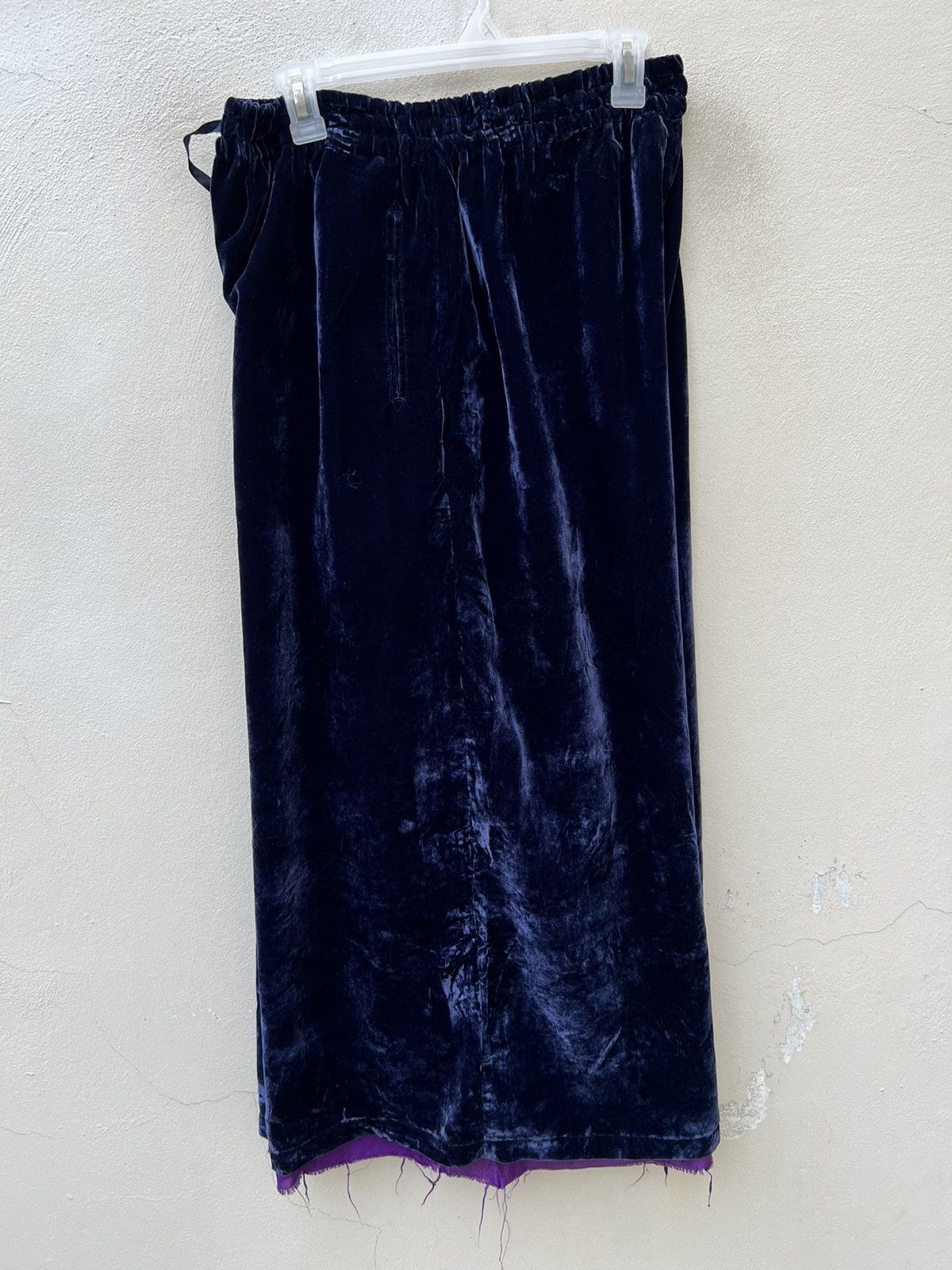 Needles Needles Velour 2 Layer Hakama Trouser Pant Size US 31 - 11 Thumbnail
