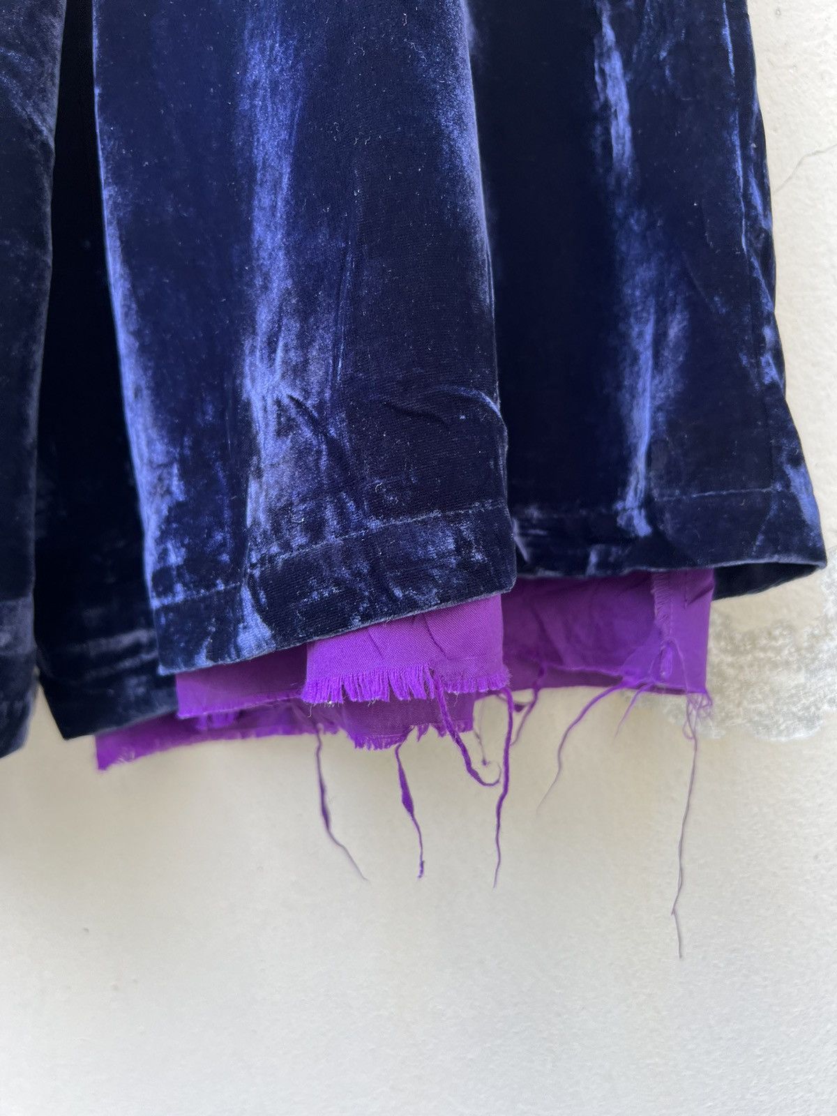 Needles Needles Velour 2 Layer Hakama Trouser Pant Size US 31 - 6 Thumbnail